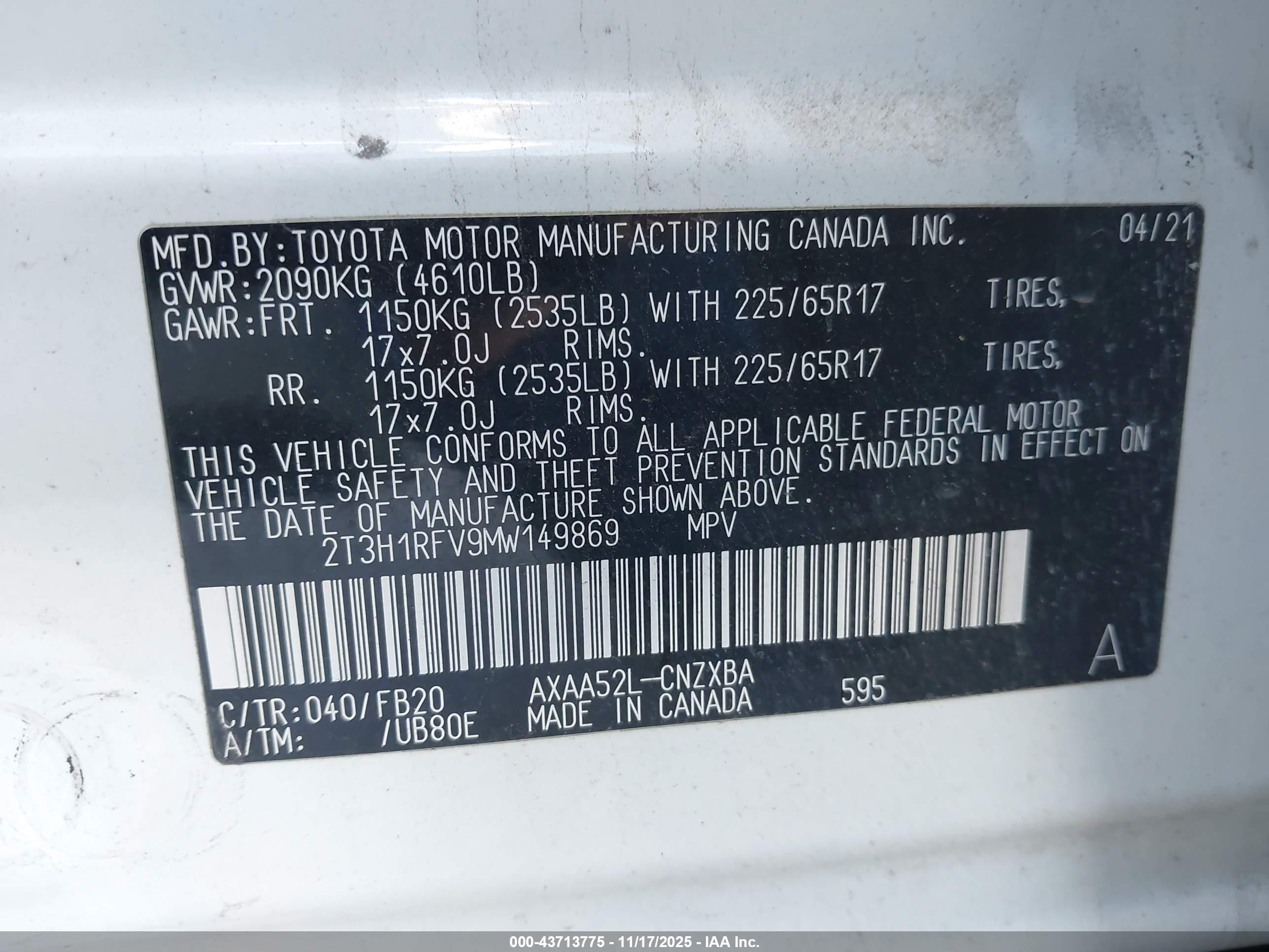 TOYOTA RAV4 image 9