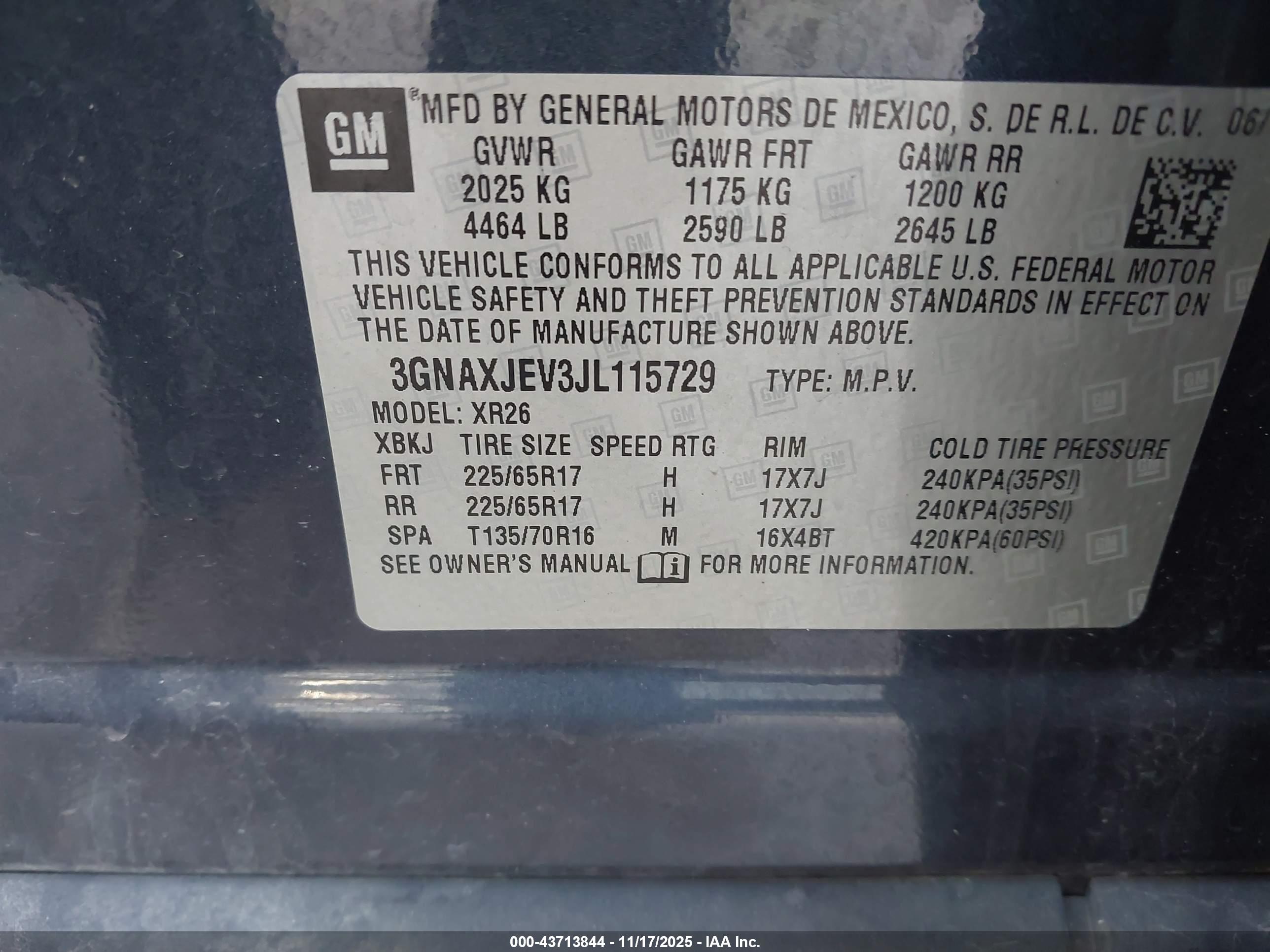 CHEVROLET EQUINOX image 9