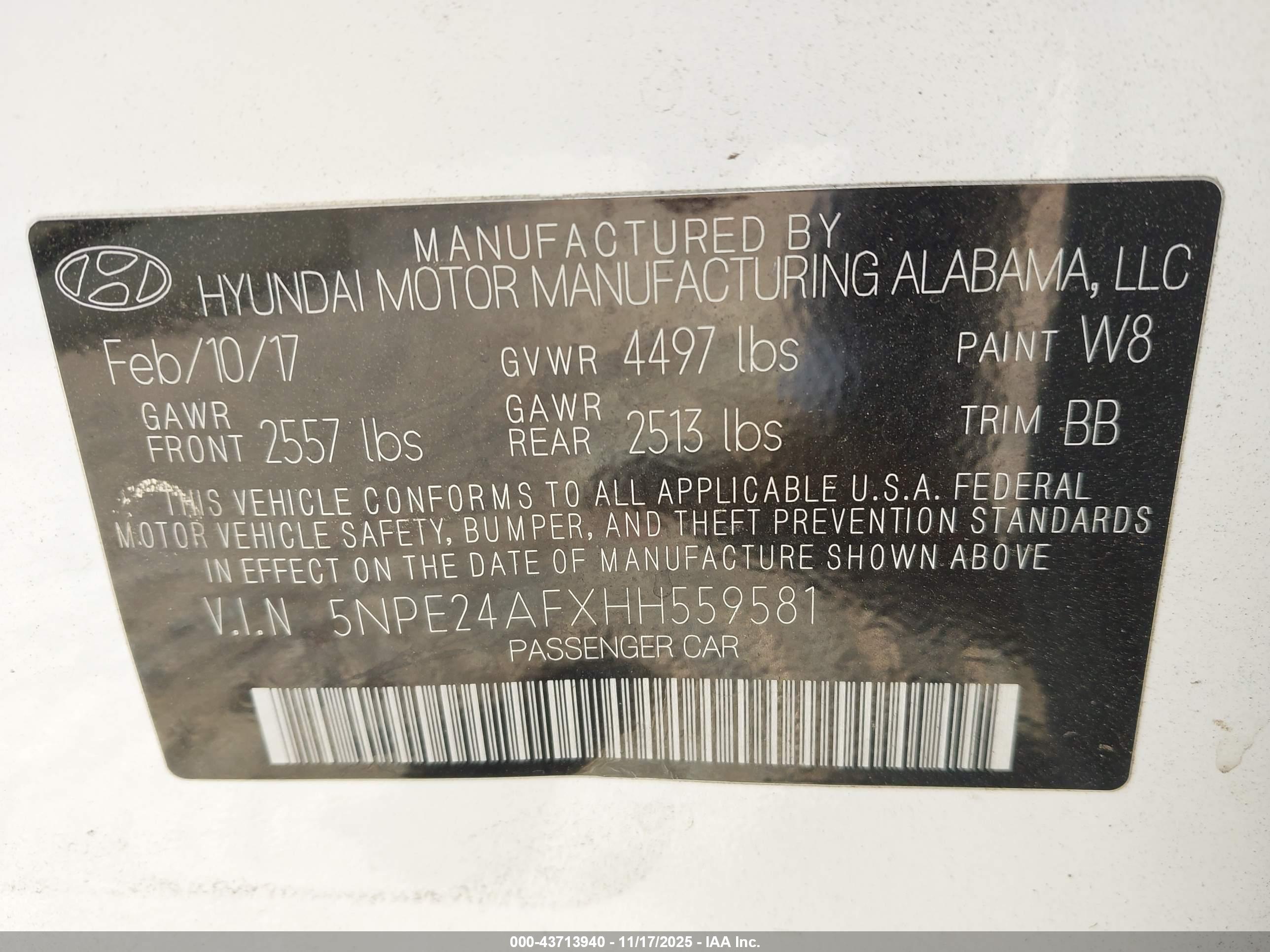 HYUNDAI SONATA image 9