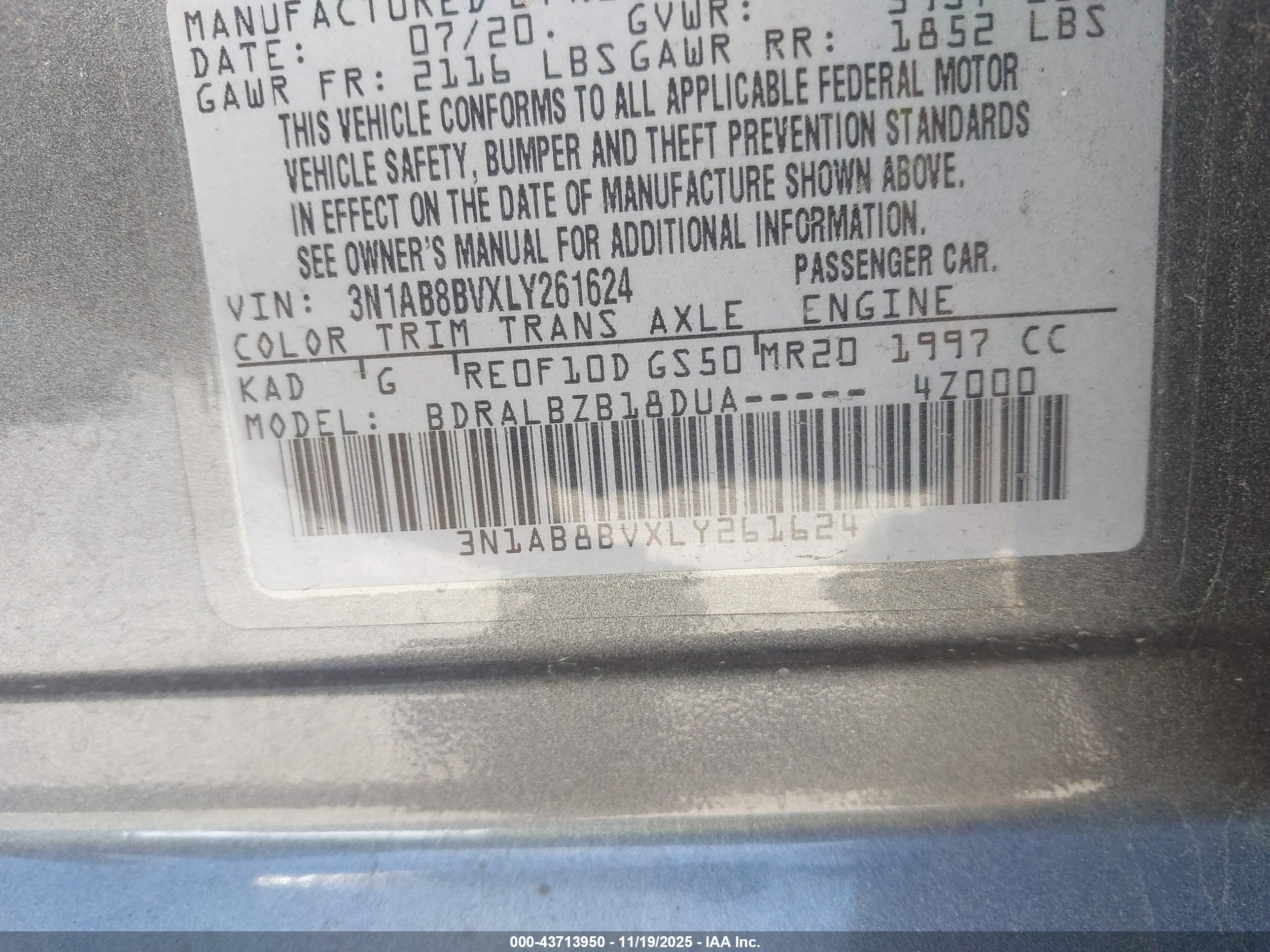 NISSAN SENTRA image 9