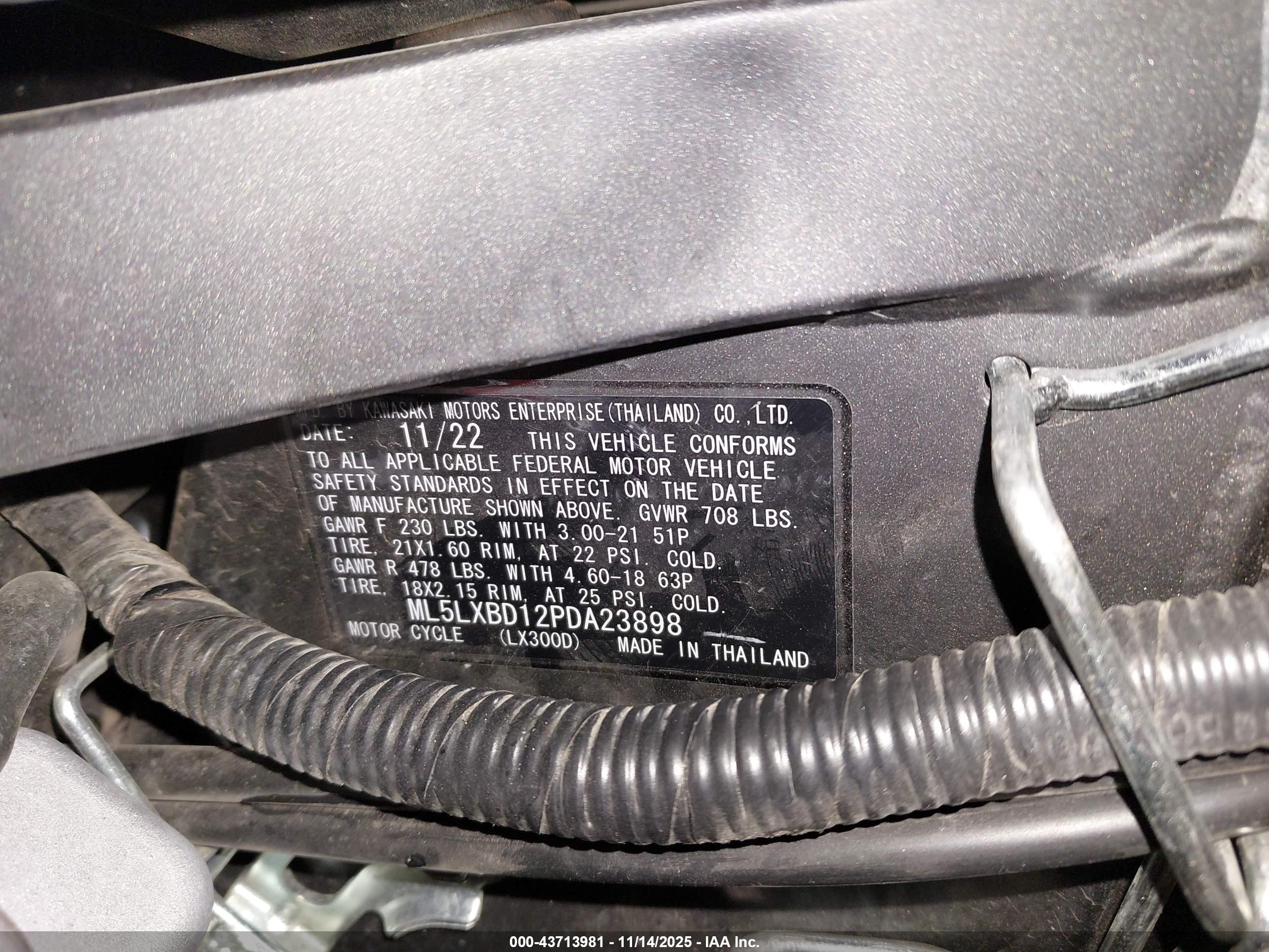 KAWASAKI KLX300 image 10