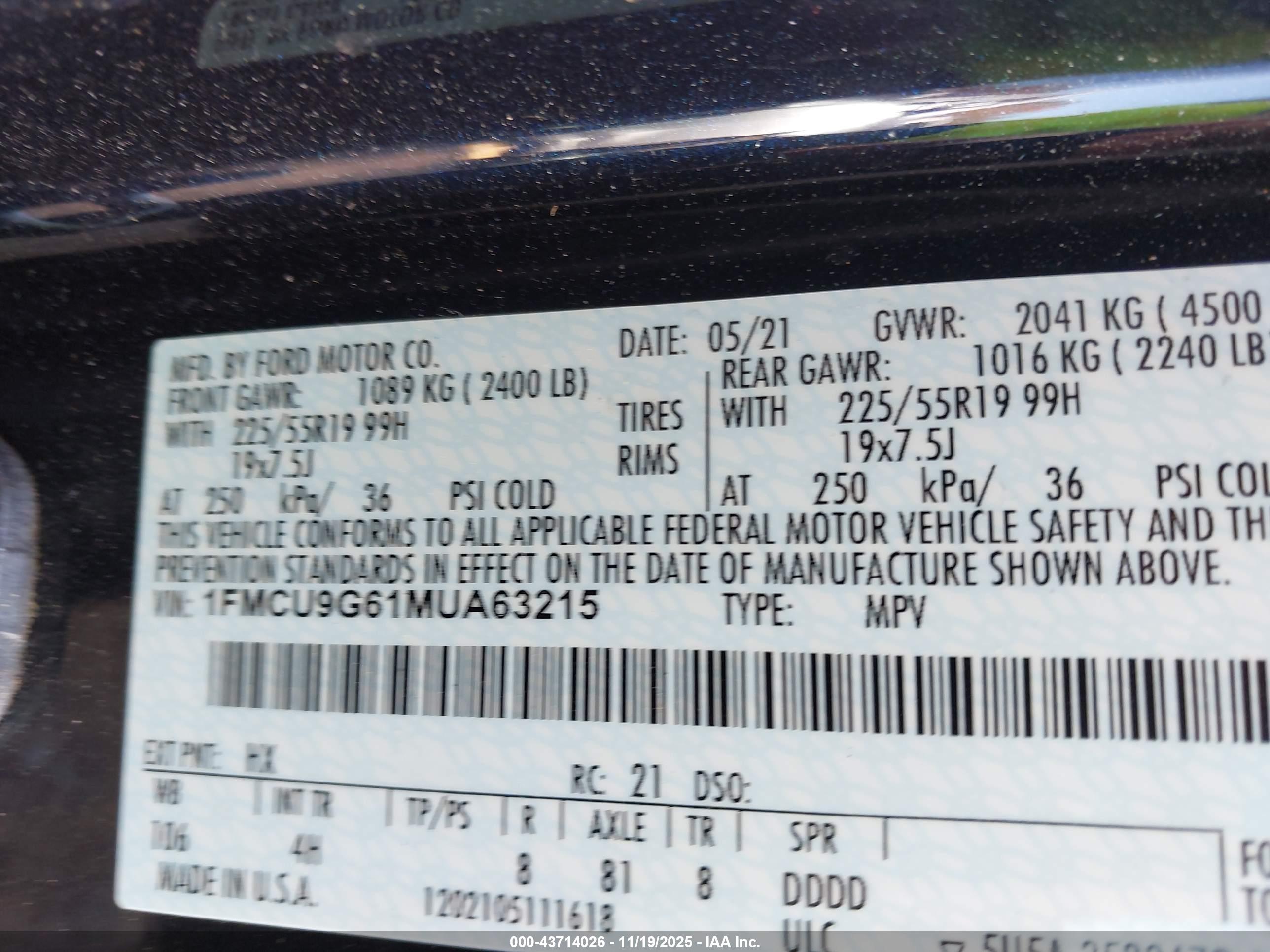 FORD ESCAPE image 9