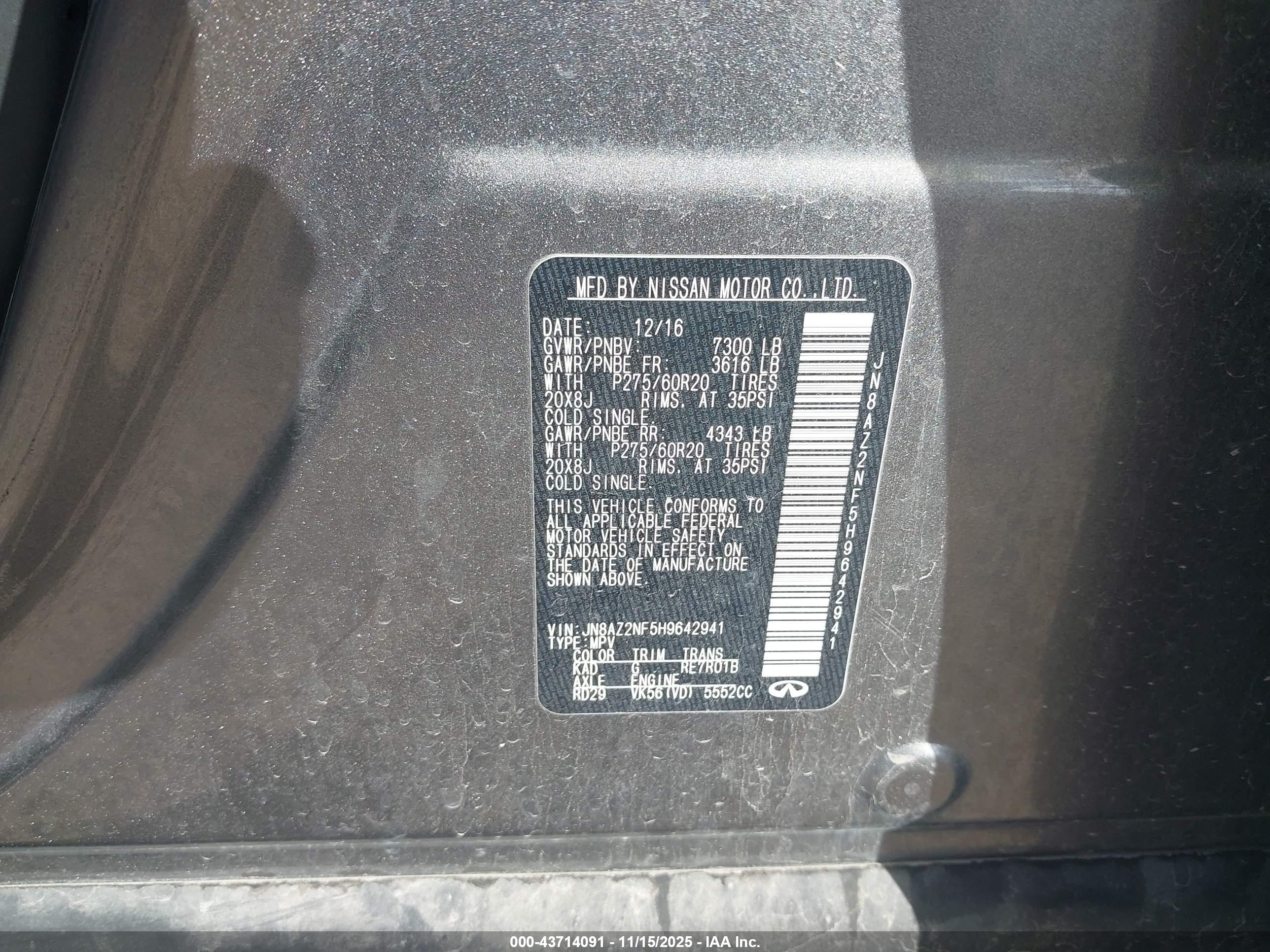 INFINITI QX80 image 9