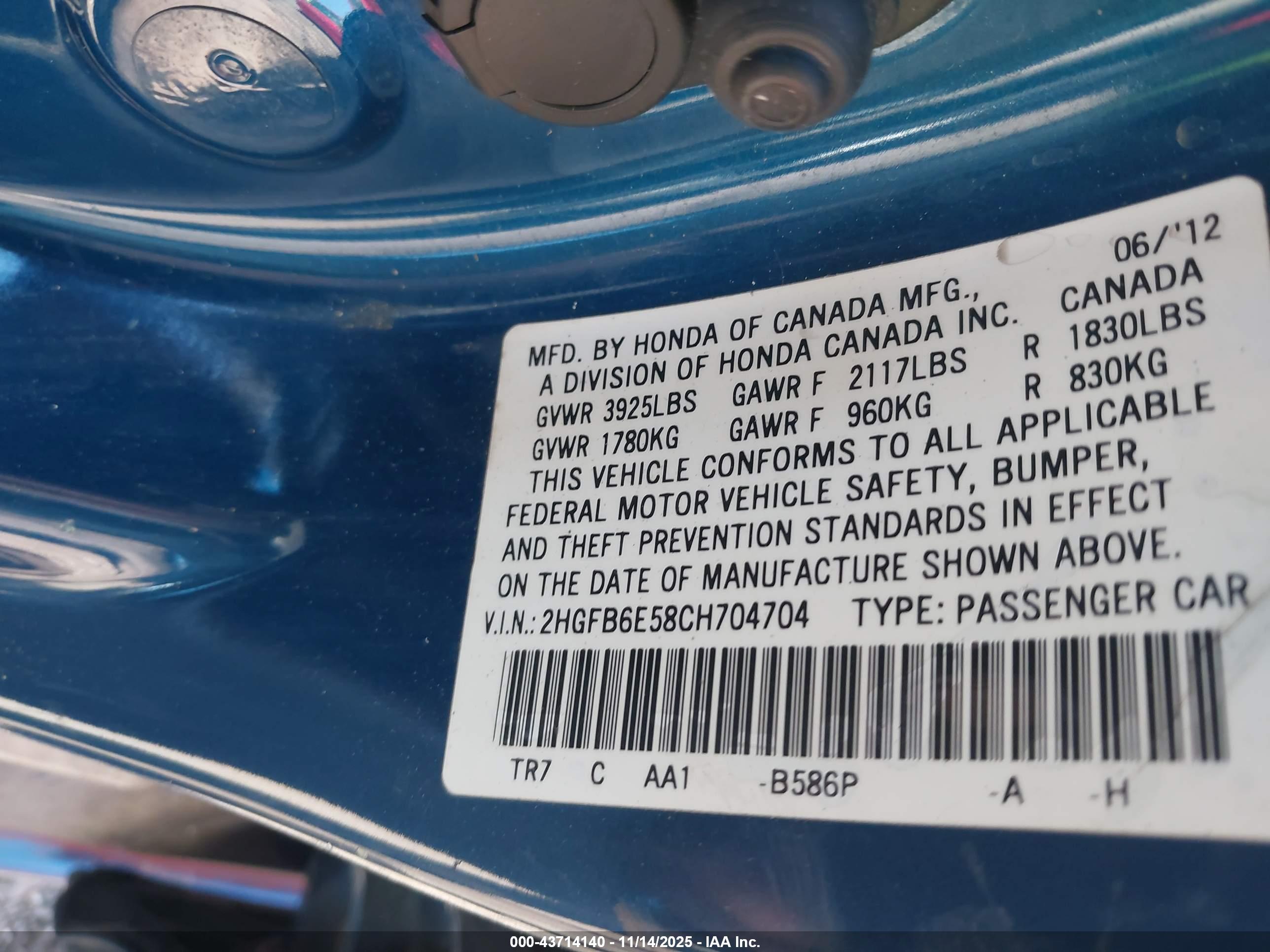 HONDA CIVIC image 9