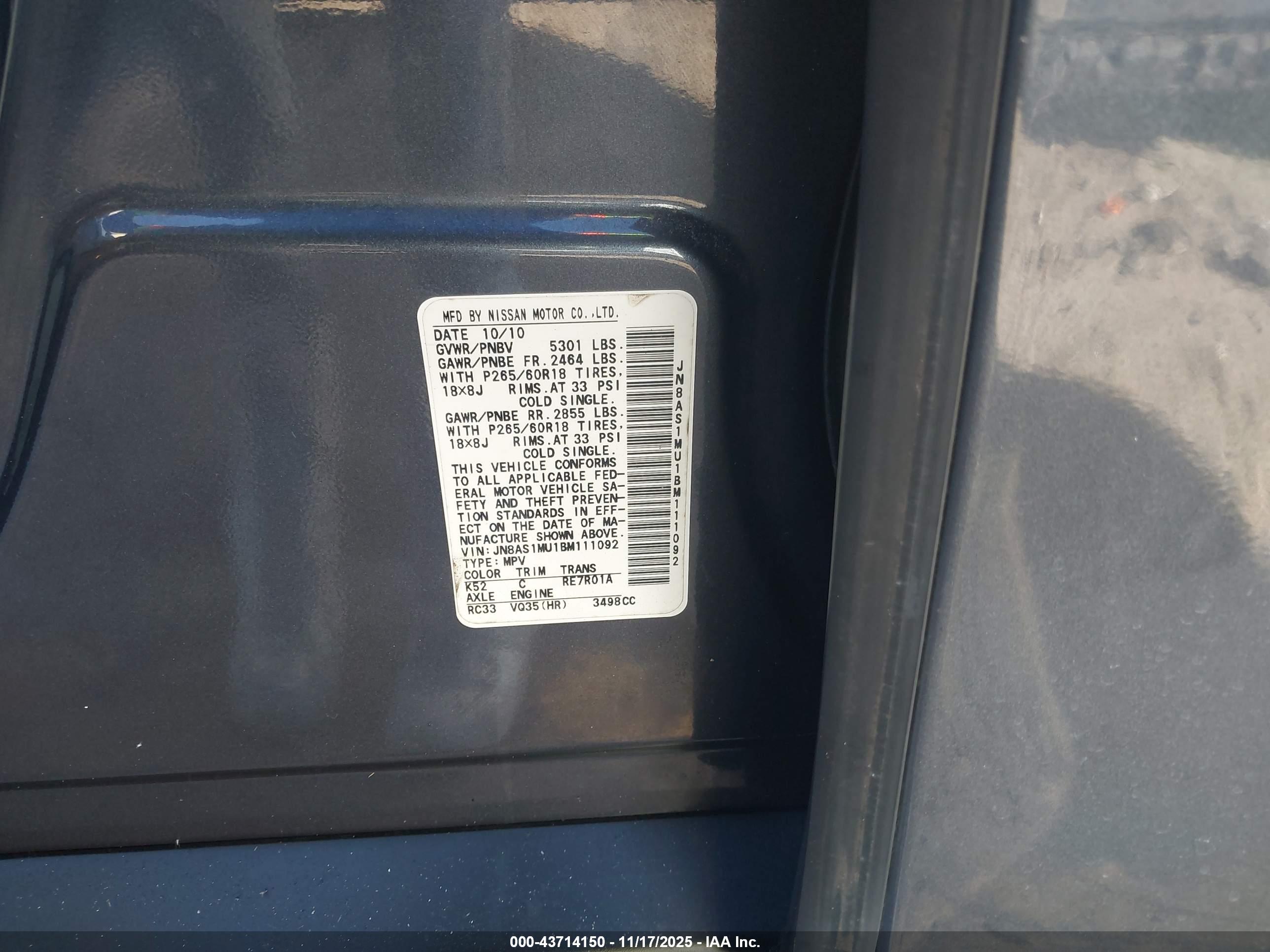 INFINITI FX35 image 9