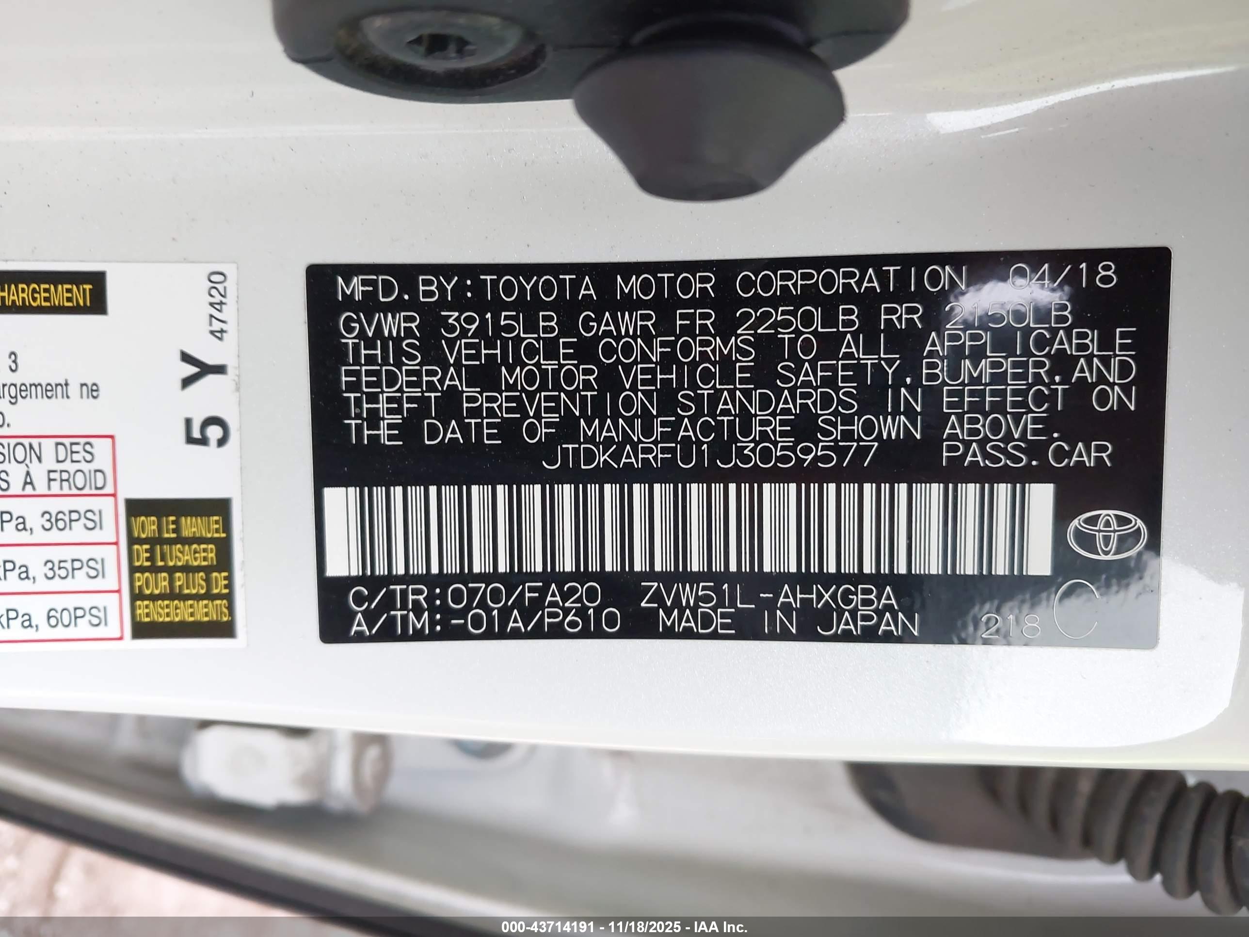 TOYOTA PRIUS image 9