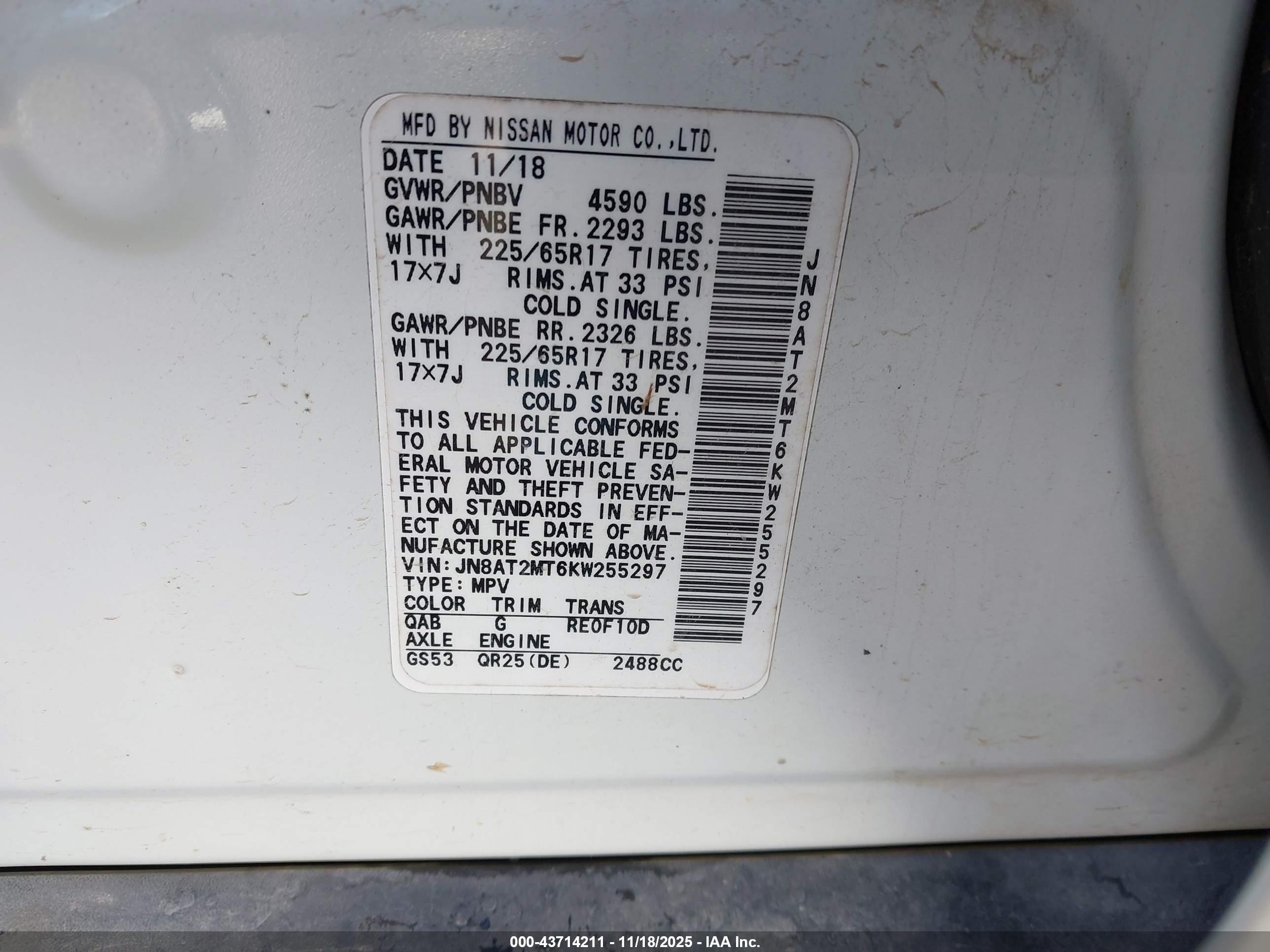 NISSAN ROGUE image 9