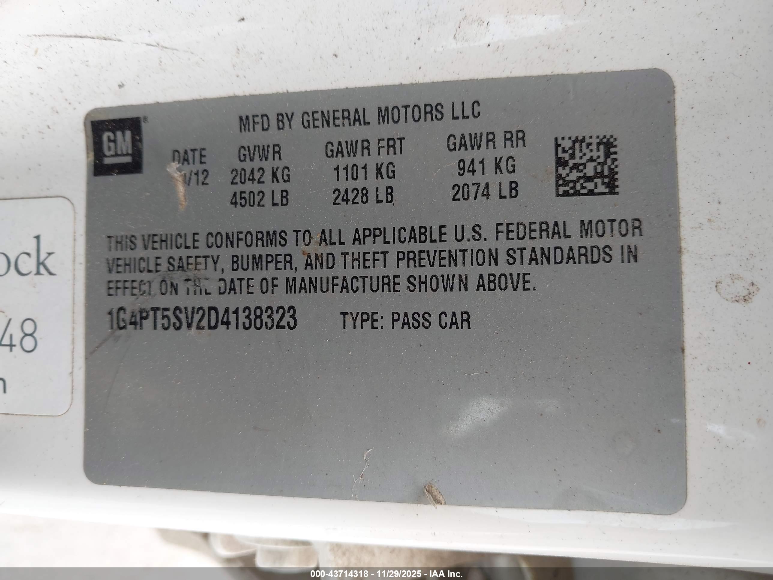 BUICK VERANO image 9