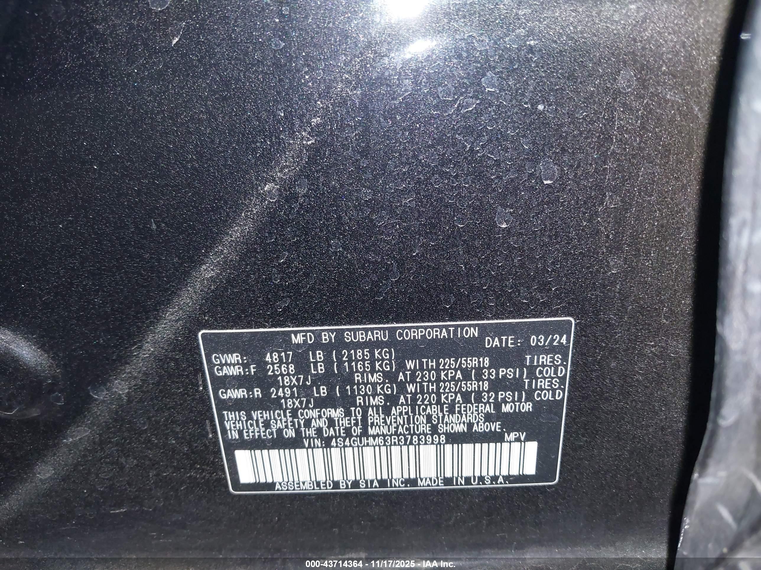 SUBARU CROSSTREK image 9