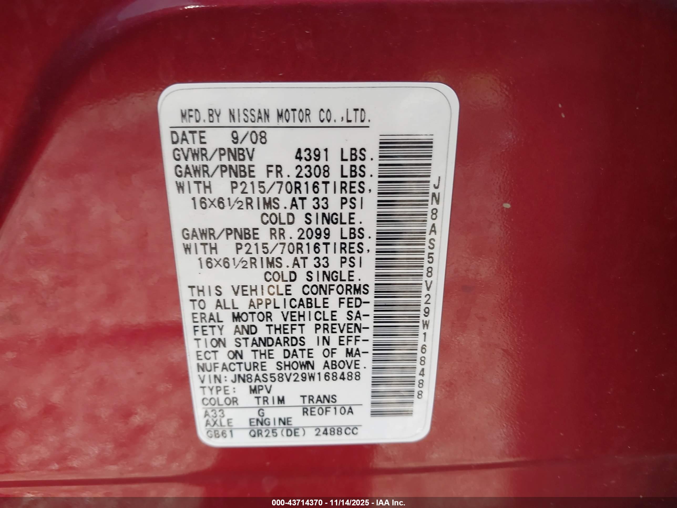 NISSAN ROGUE image 9