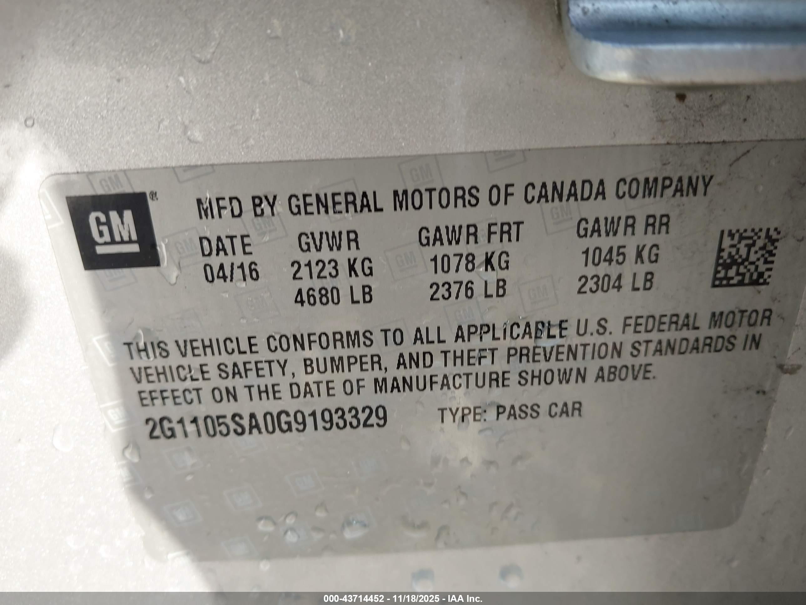 CHEVROLET IMPALA image 9