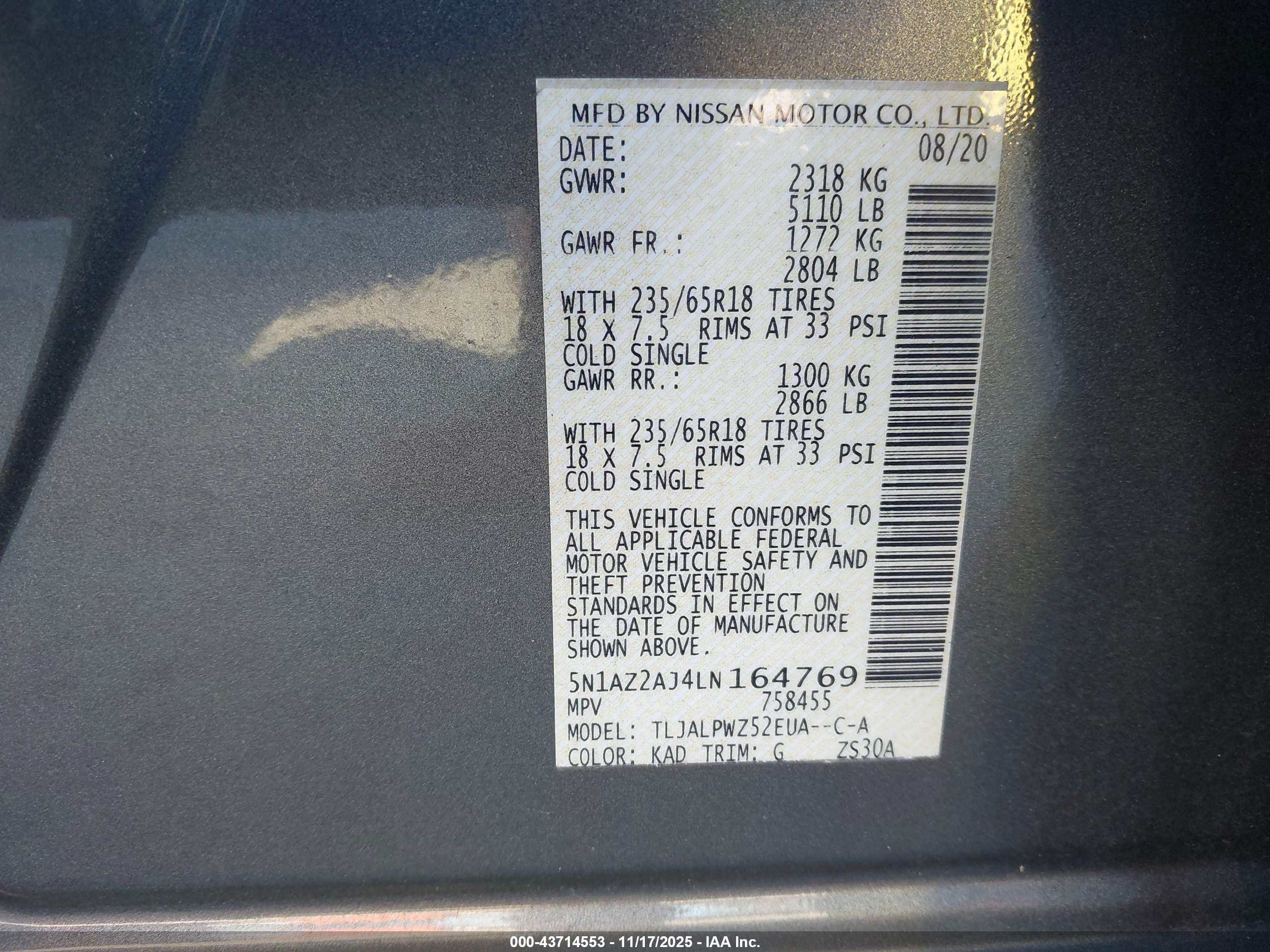NISSAN MURANO image 9