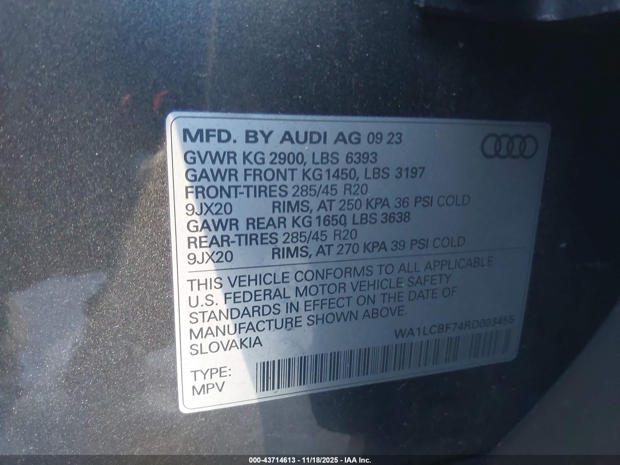 AUDI Q7 image 9