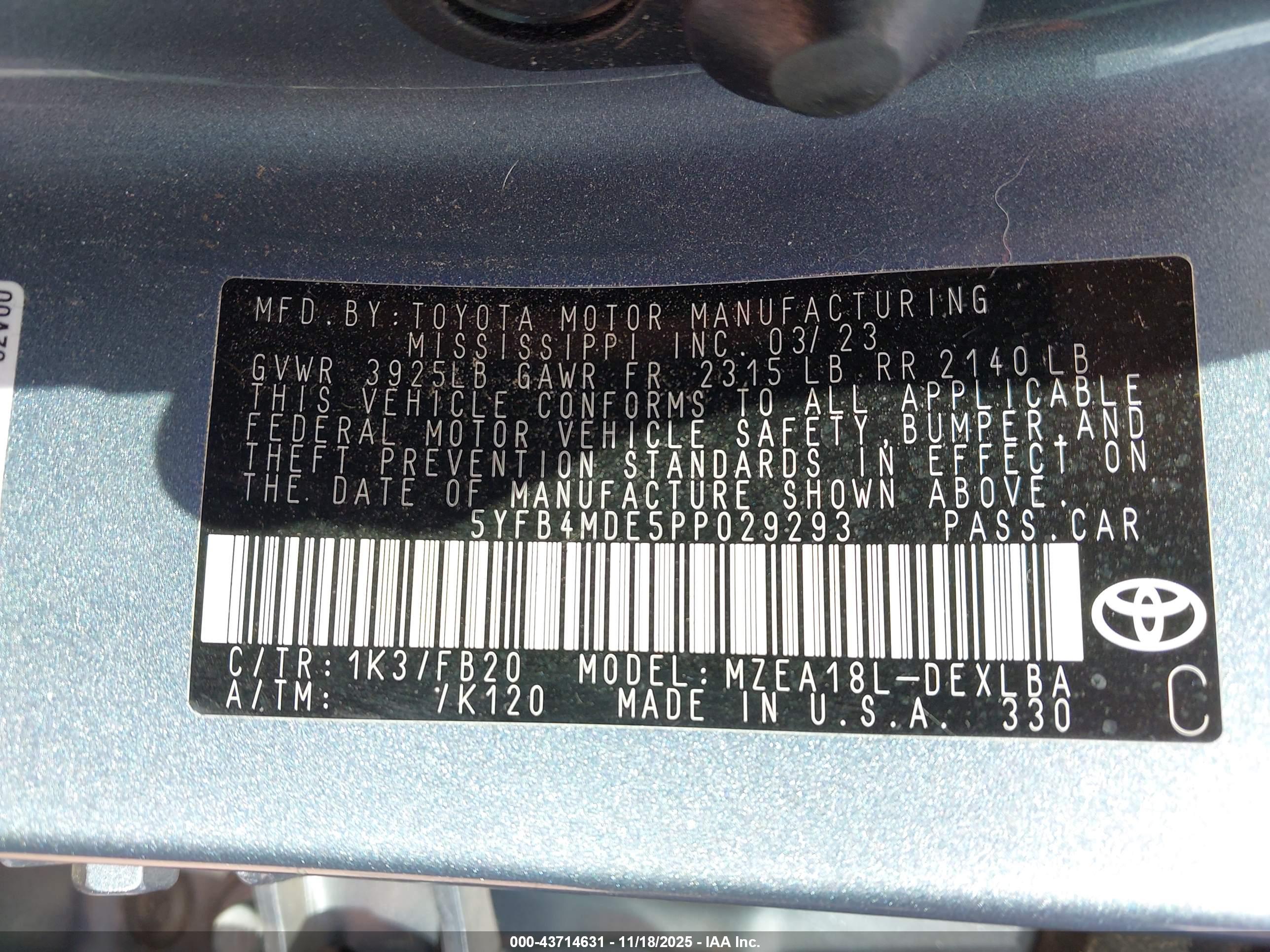 TOYOTA COROLLA image 9