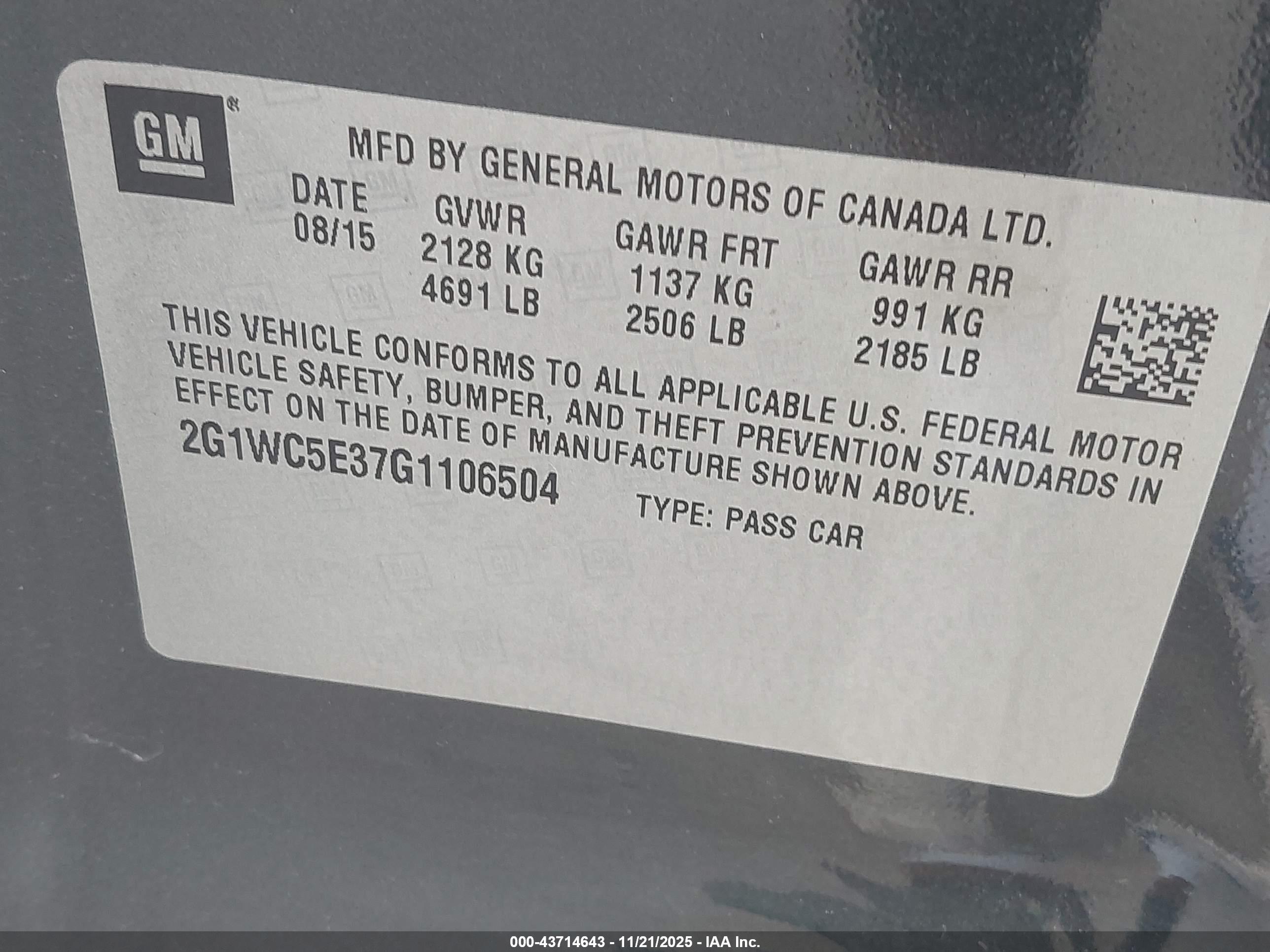 CHEVROLET IMPALA image 9