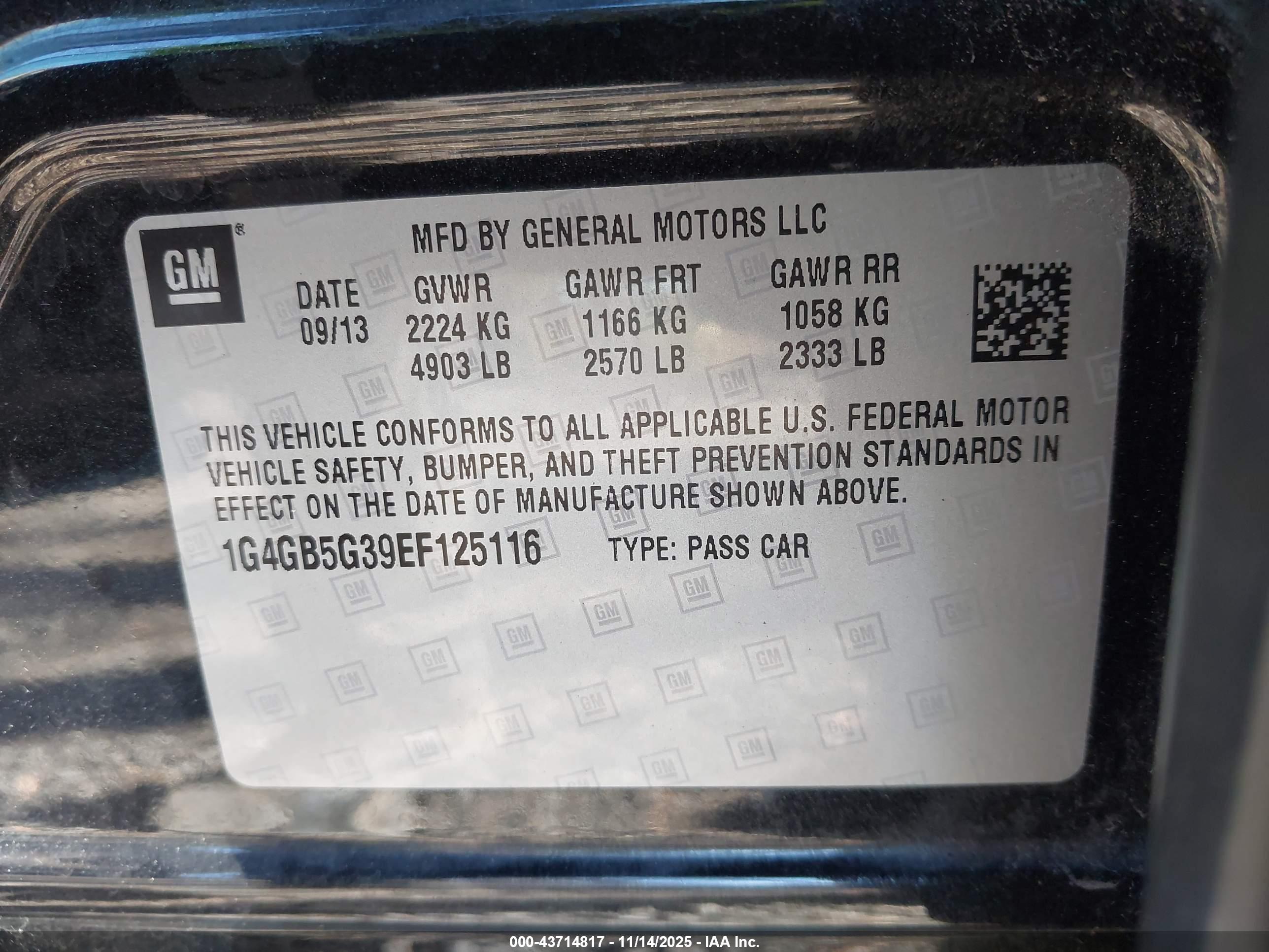 BUICK LACROSSE image 9