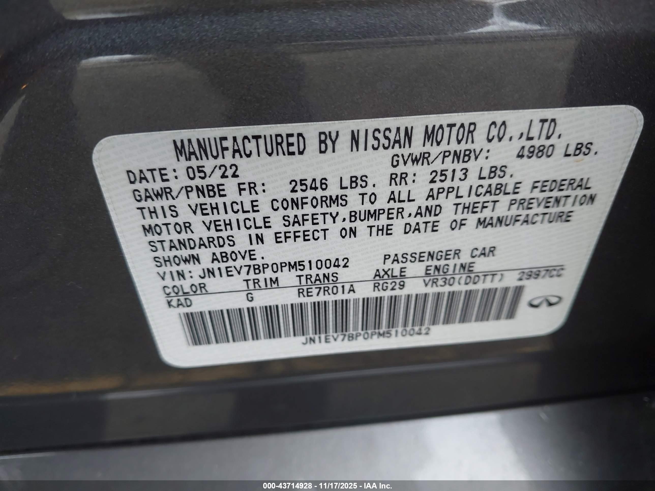 INFINITI Q50 image 9