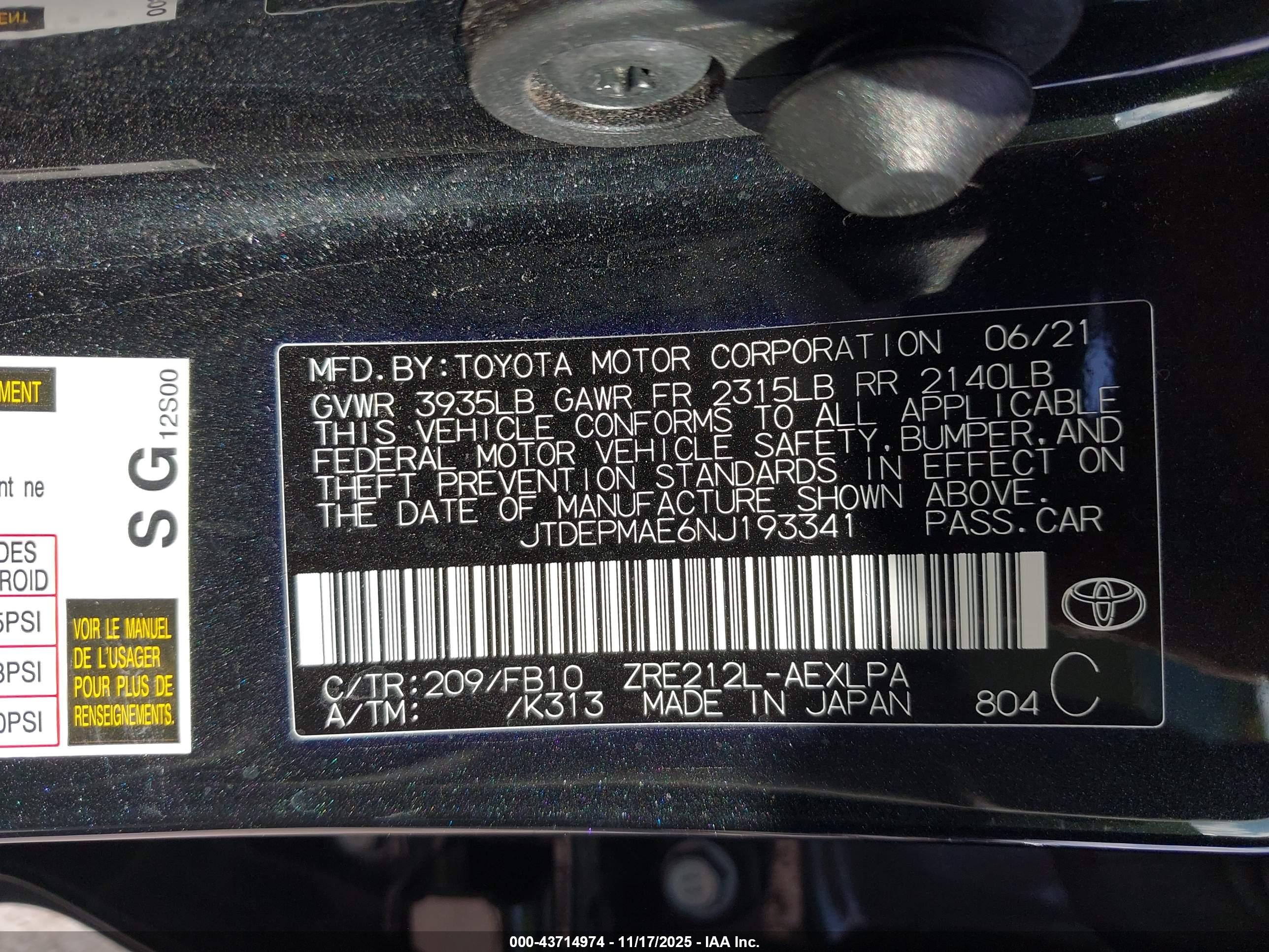 TOYOTA COROLLA image 9