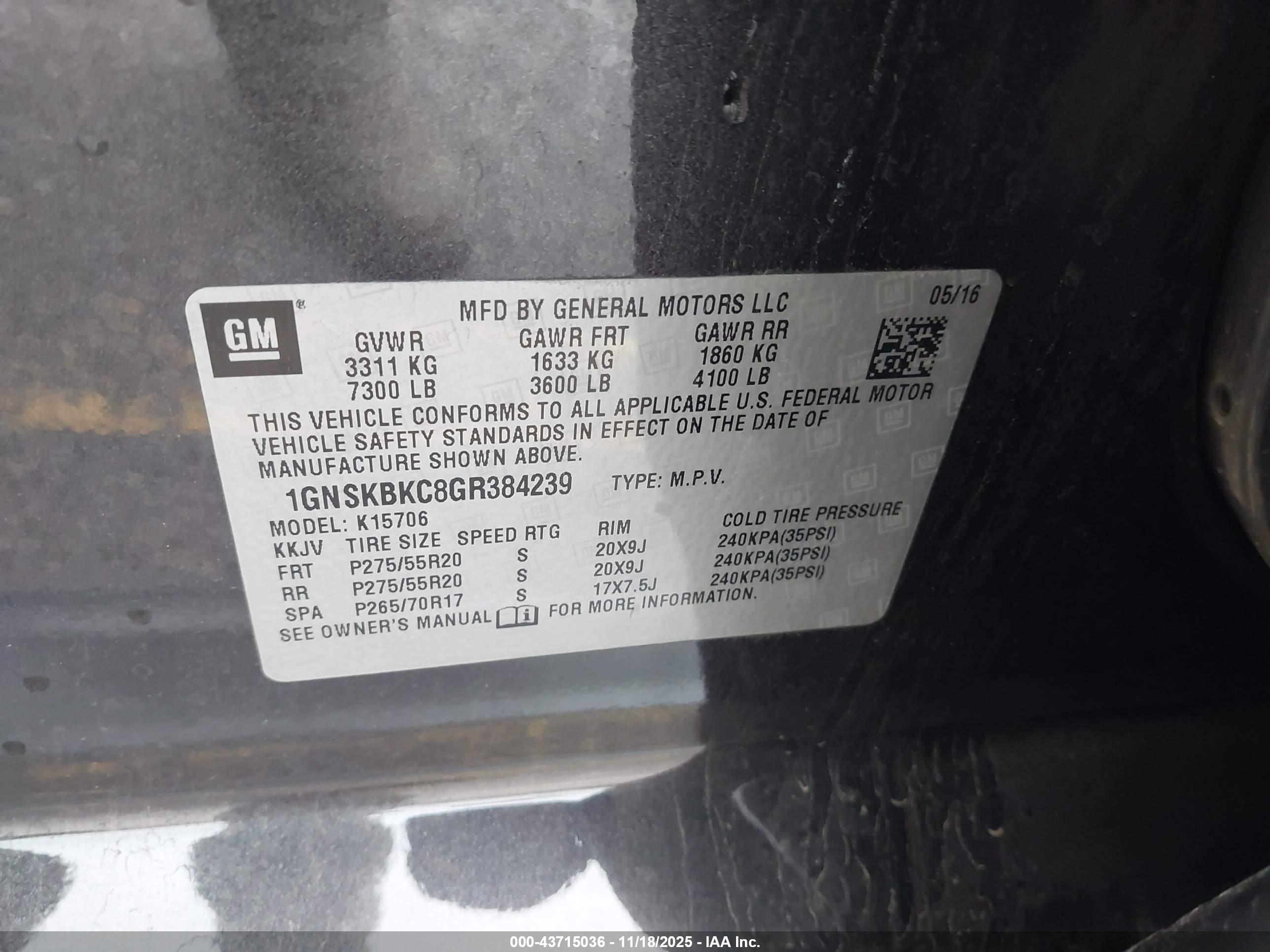 CHEVROLET TAHOE image 9