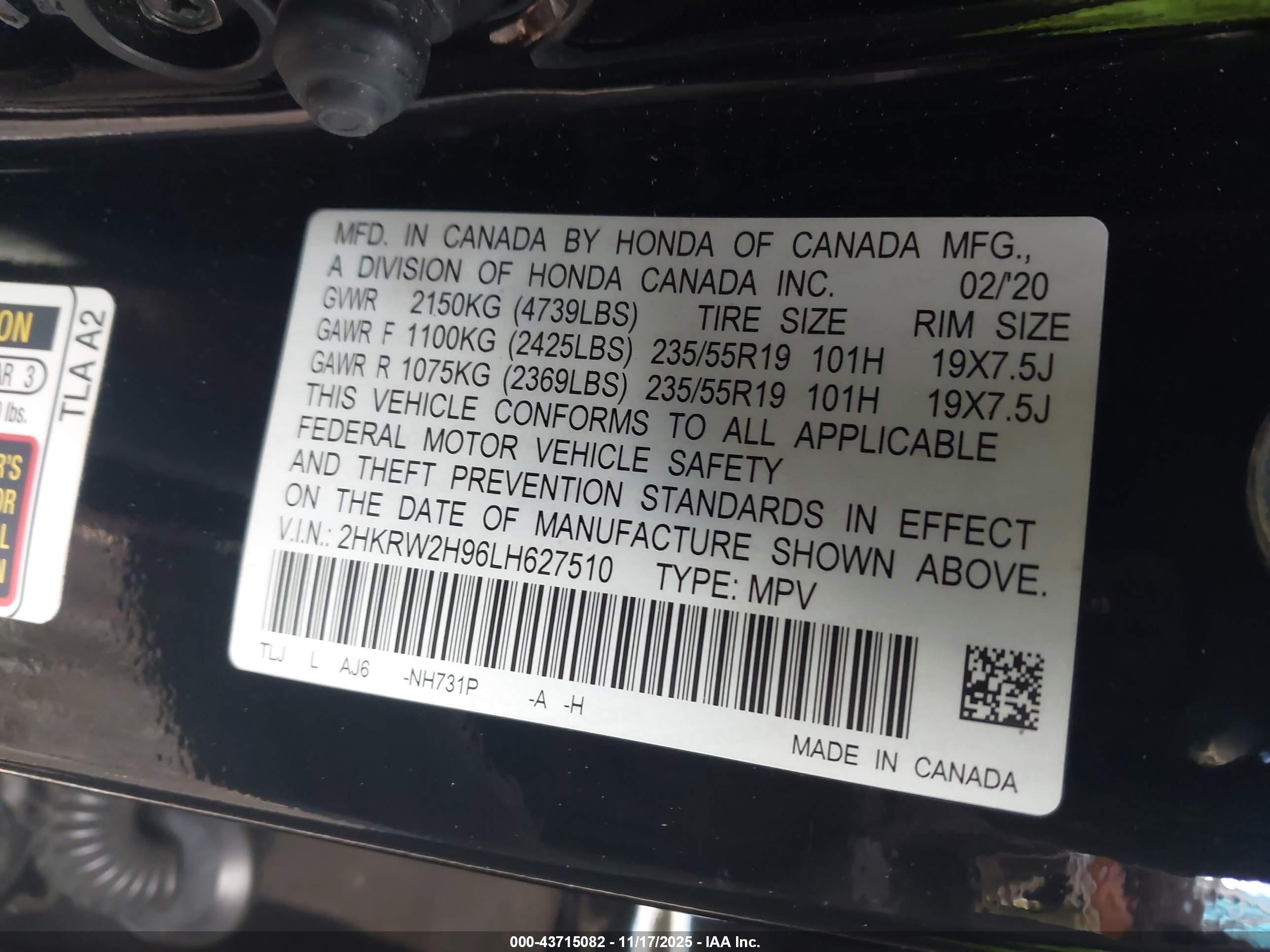 HONDA CR-V image 9
