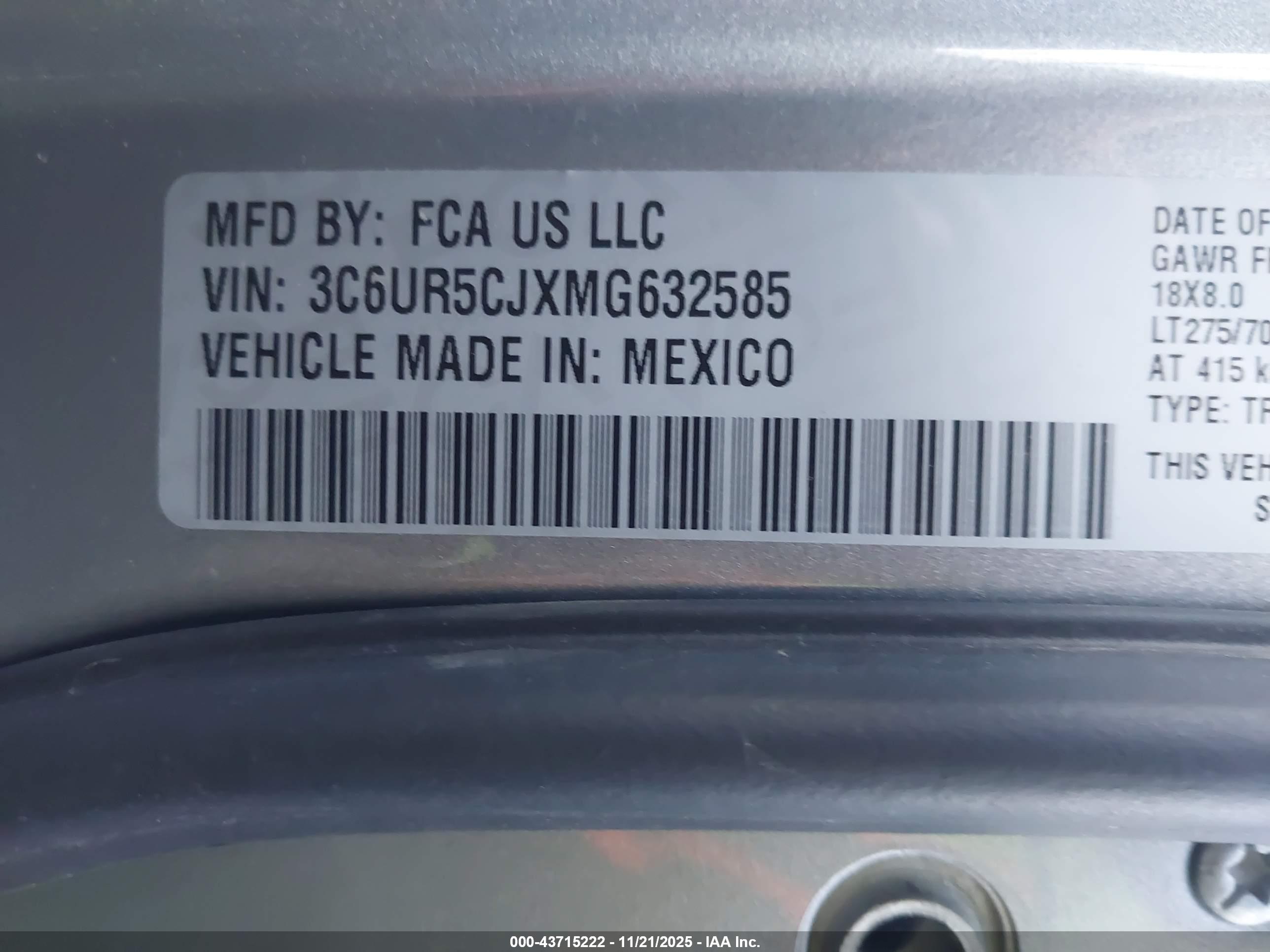 RAM 2500 image 9