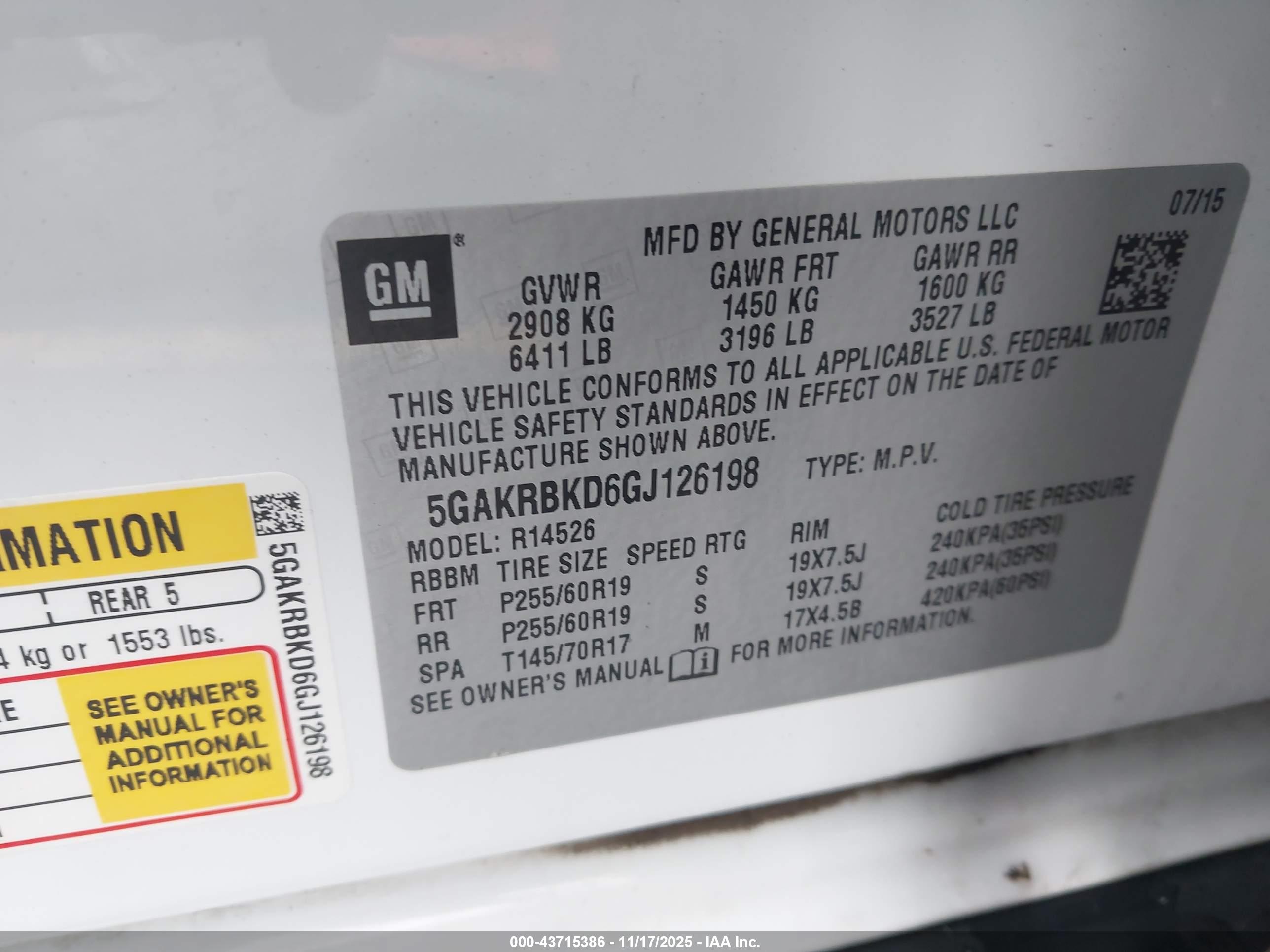 BUICK ENCLAVE image 9
