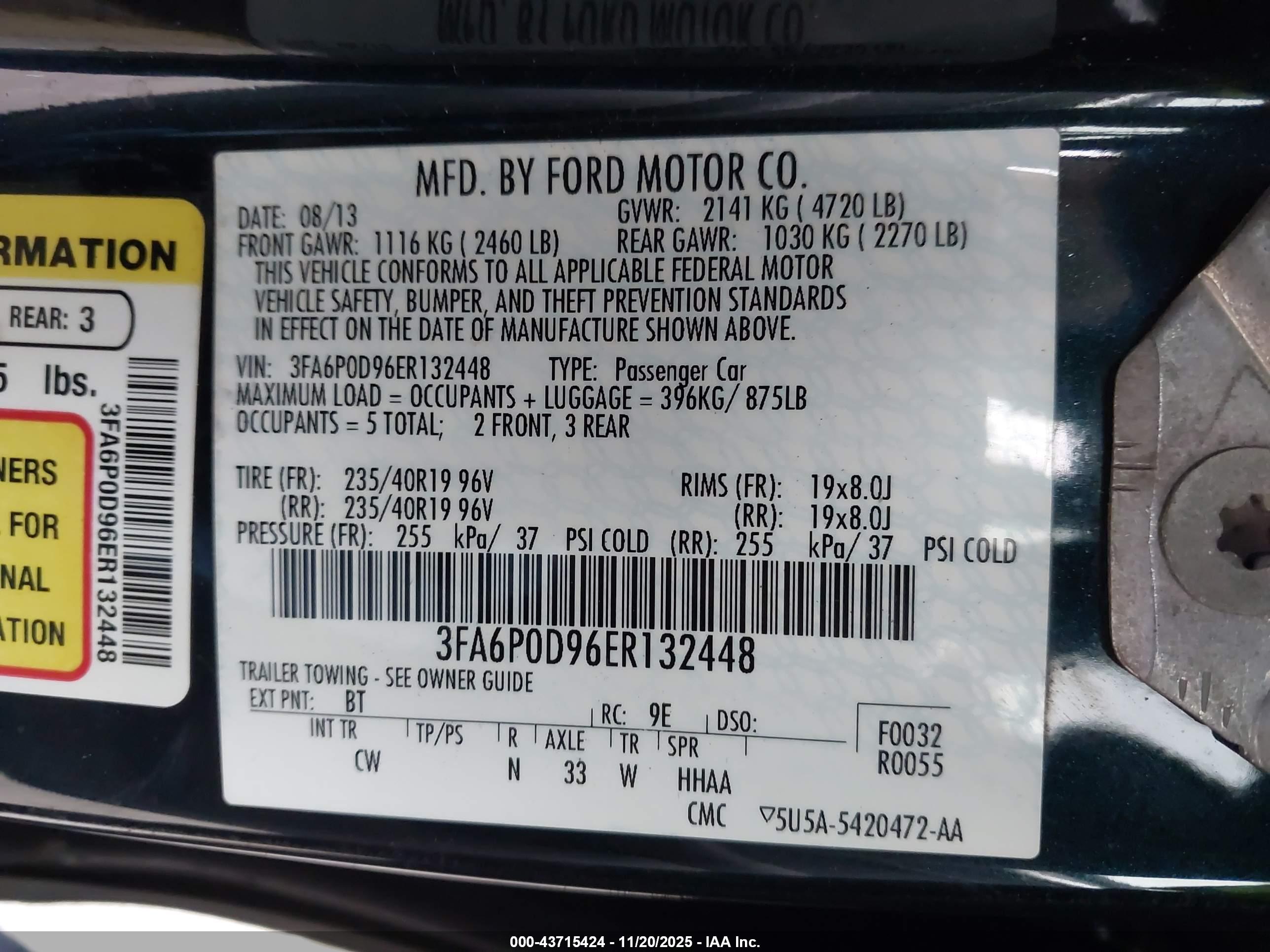 FORD FUSION image 9