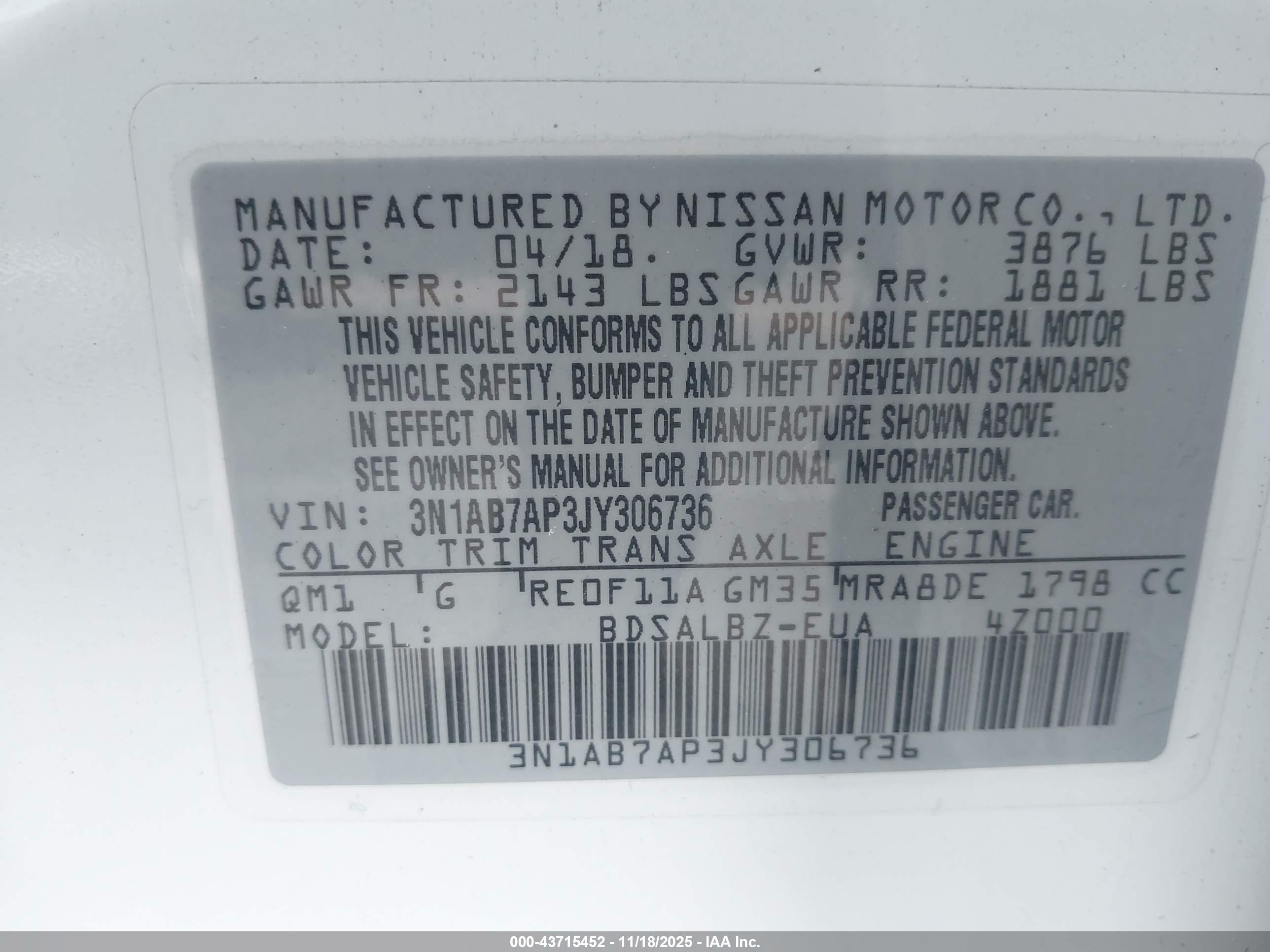 NISSAN SENTRA image 9