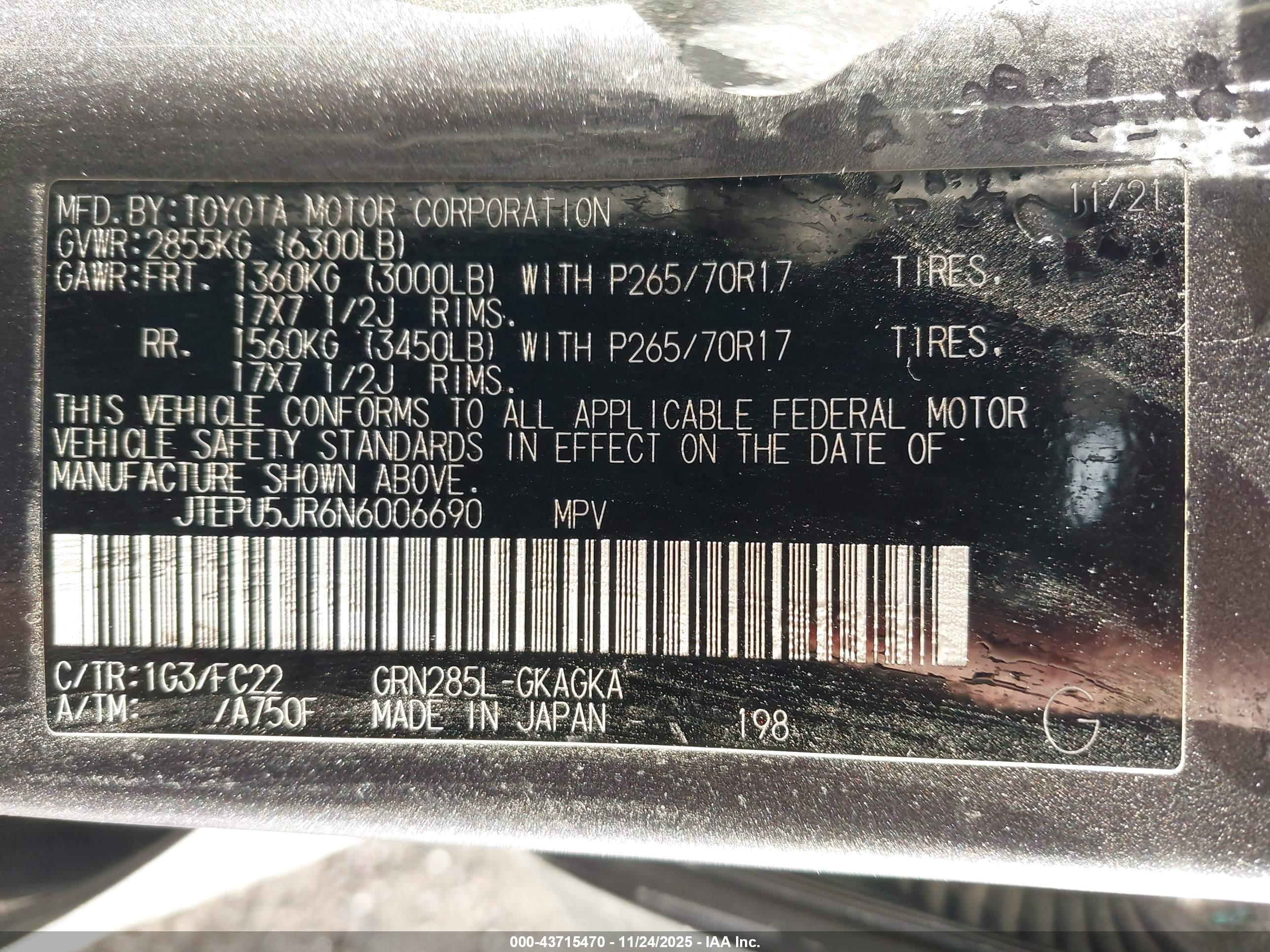 TOYOTA 4RUNNER image 9