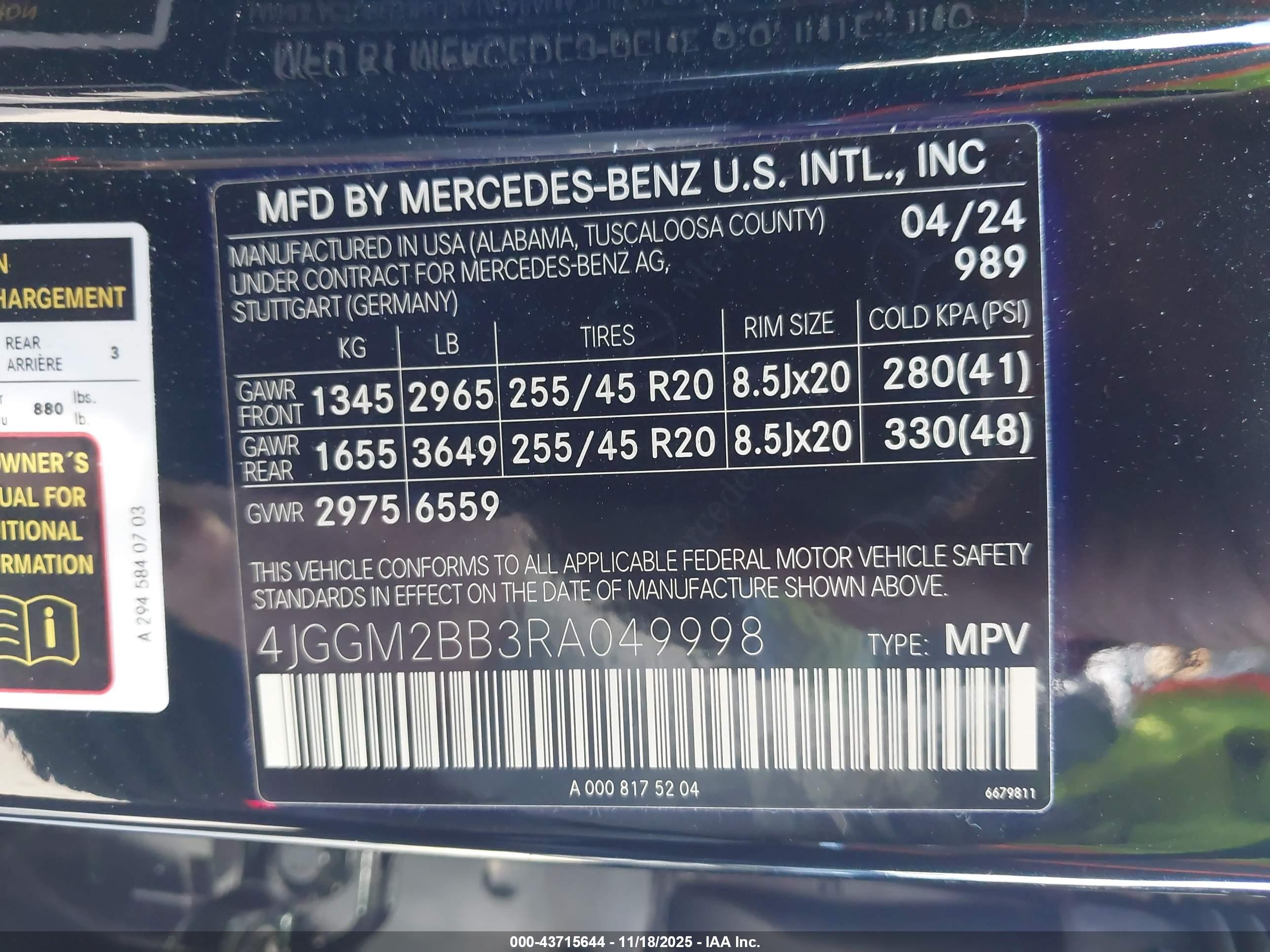 MERCEDES-BENZ EQE image 9