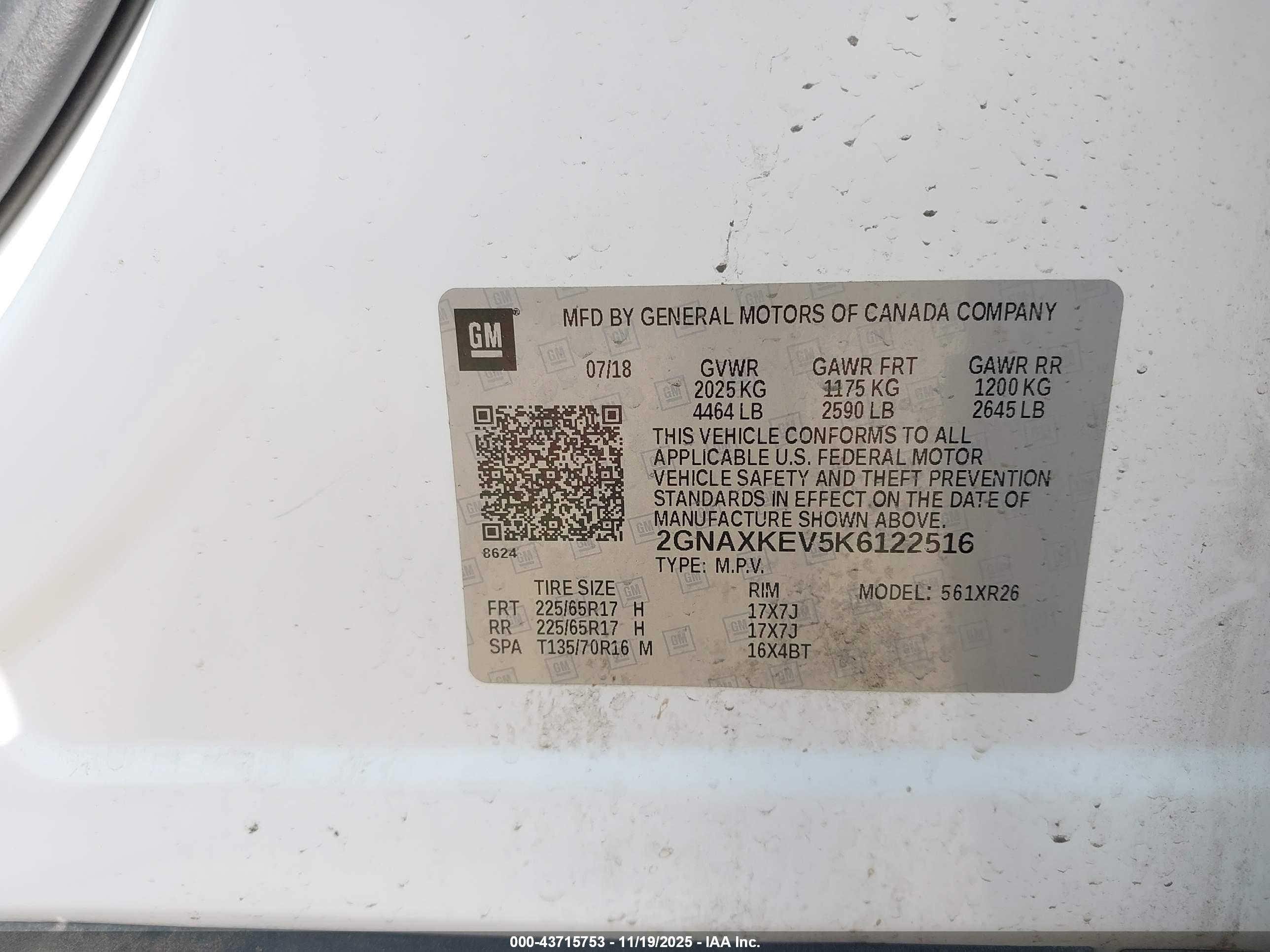 CHEVROLET EQUINOX image 9