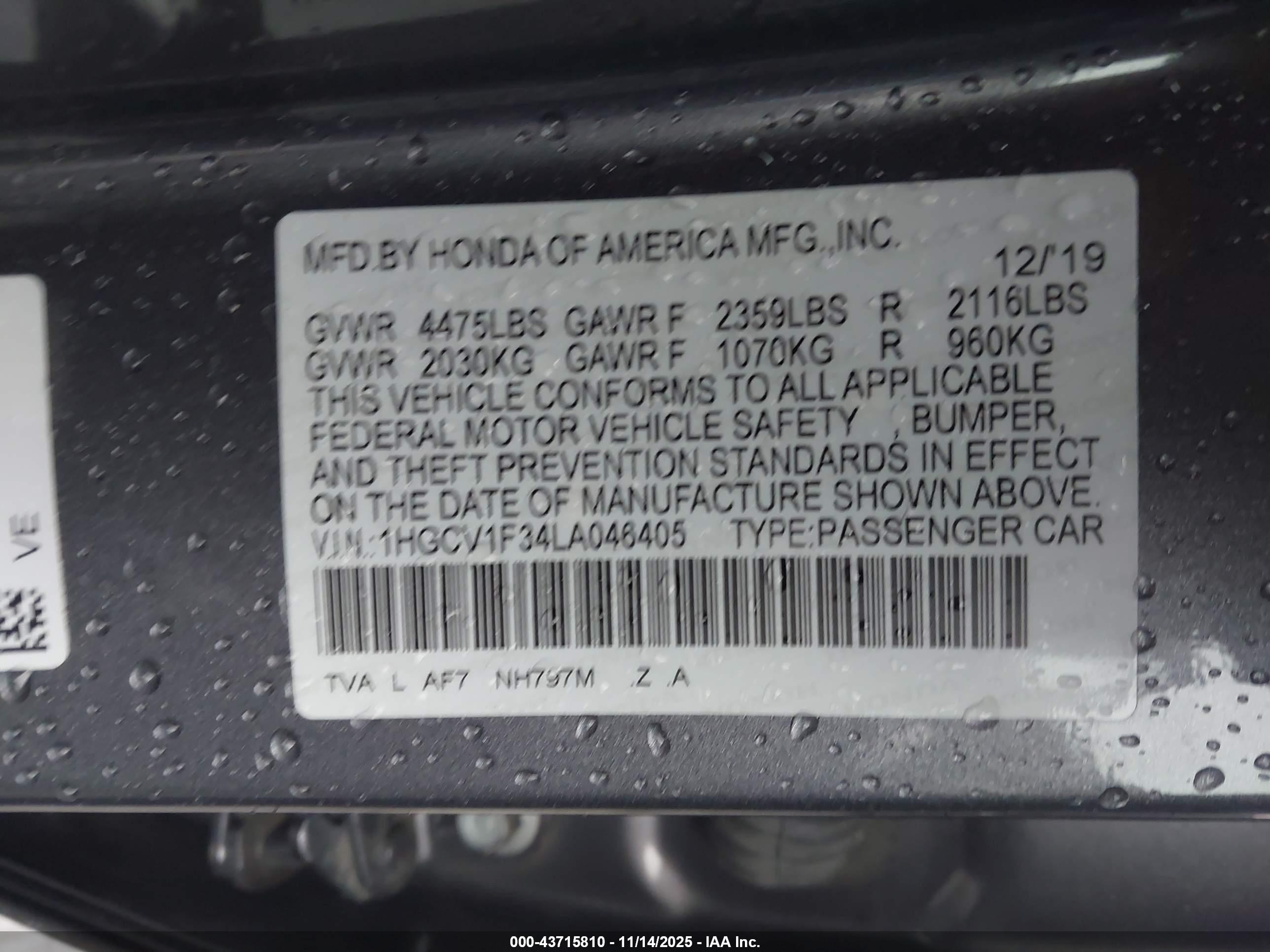 HONDA ACCORD image 9