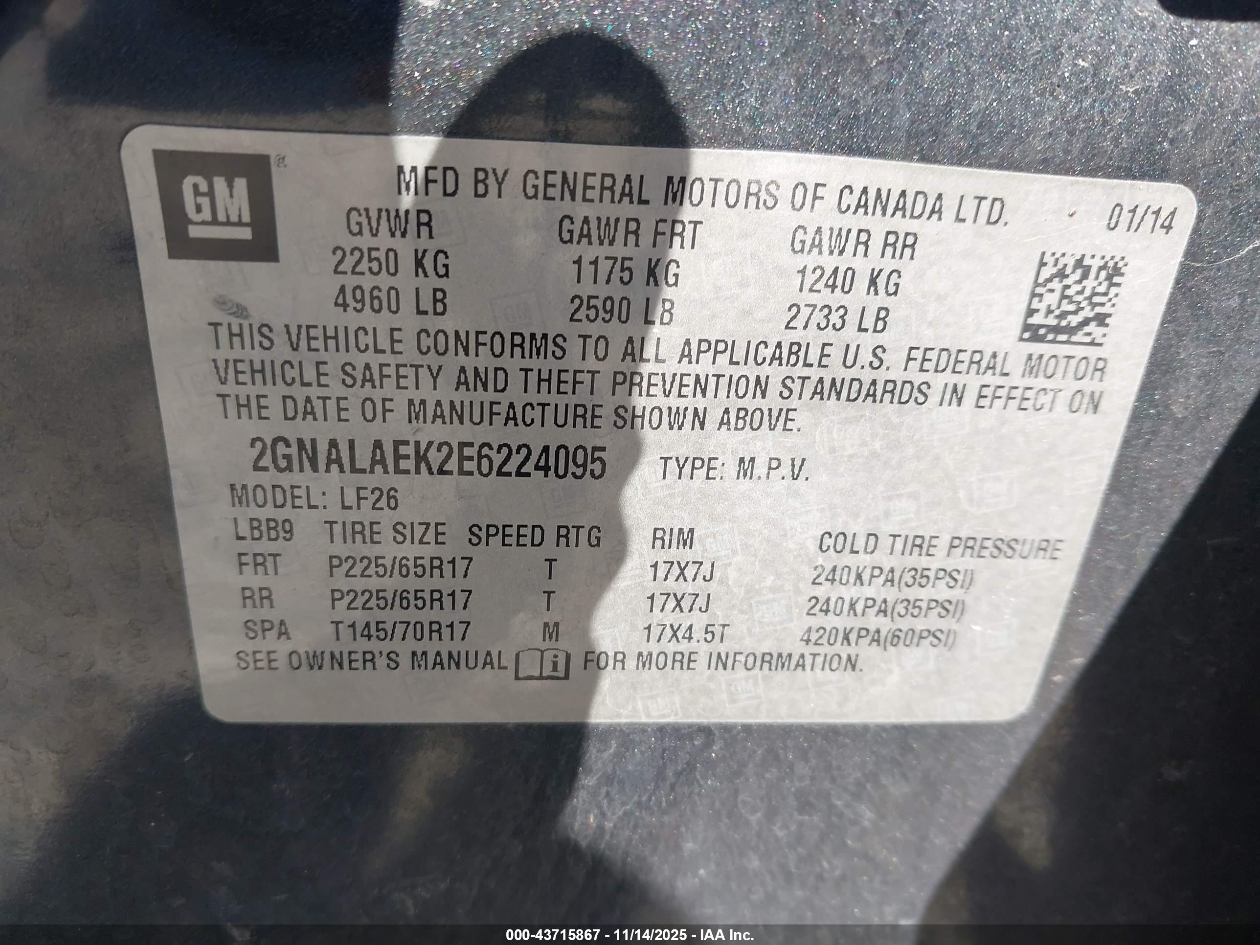 CHEVROLET EQUINOX image 9