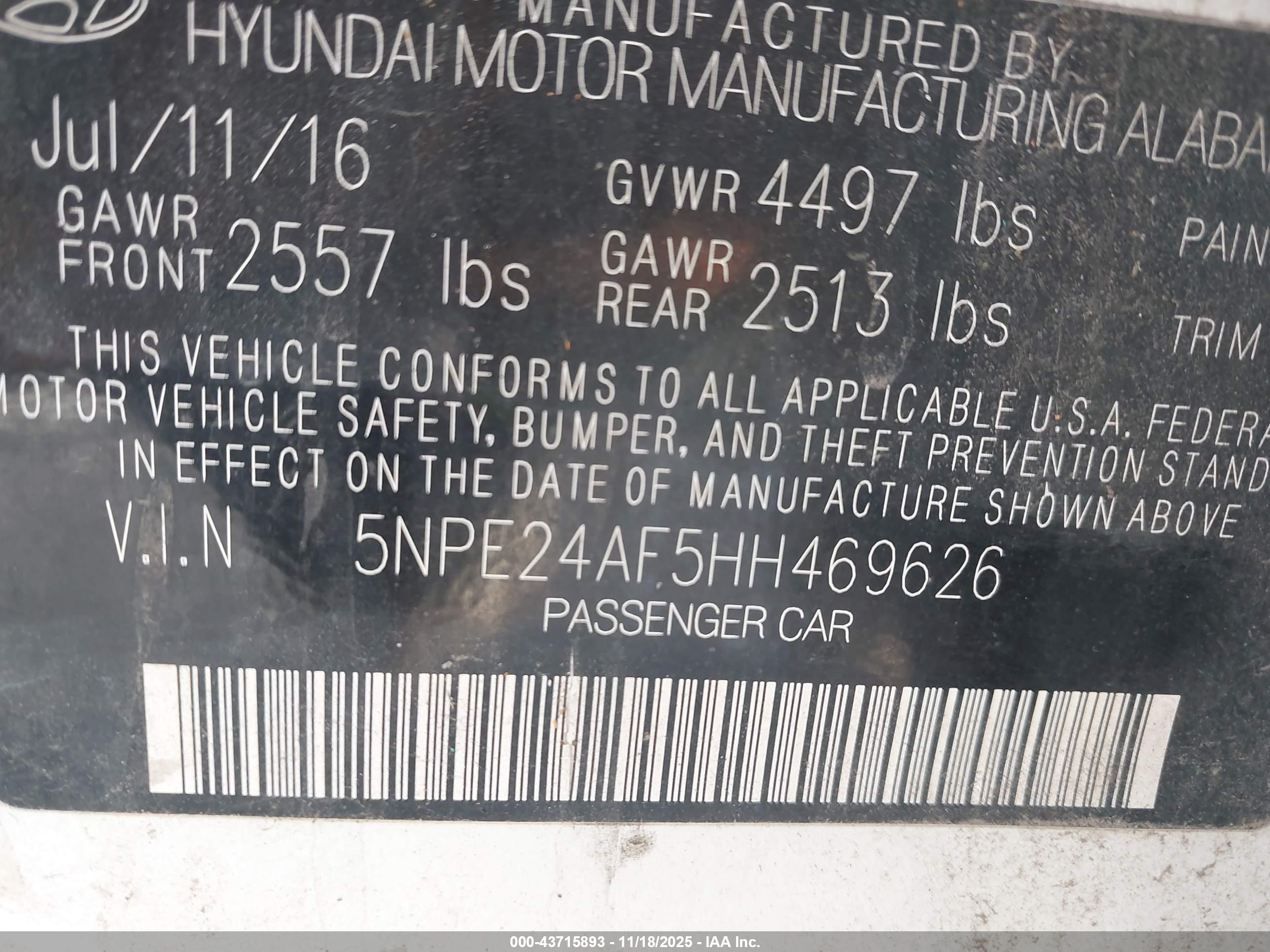 HYUNDAI SONATA image 9