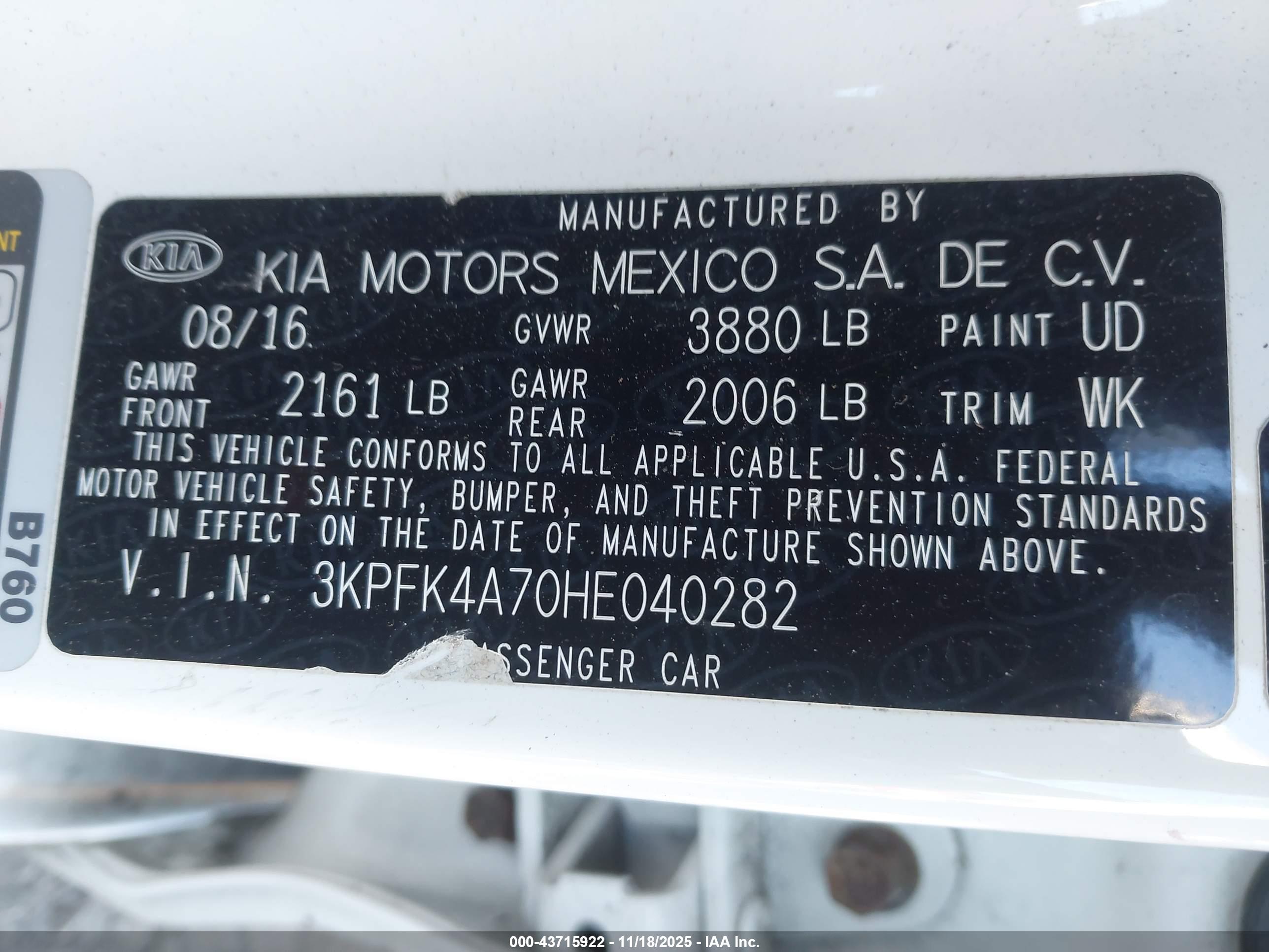 KIA FORTE image 9