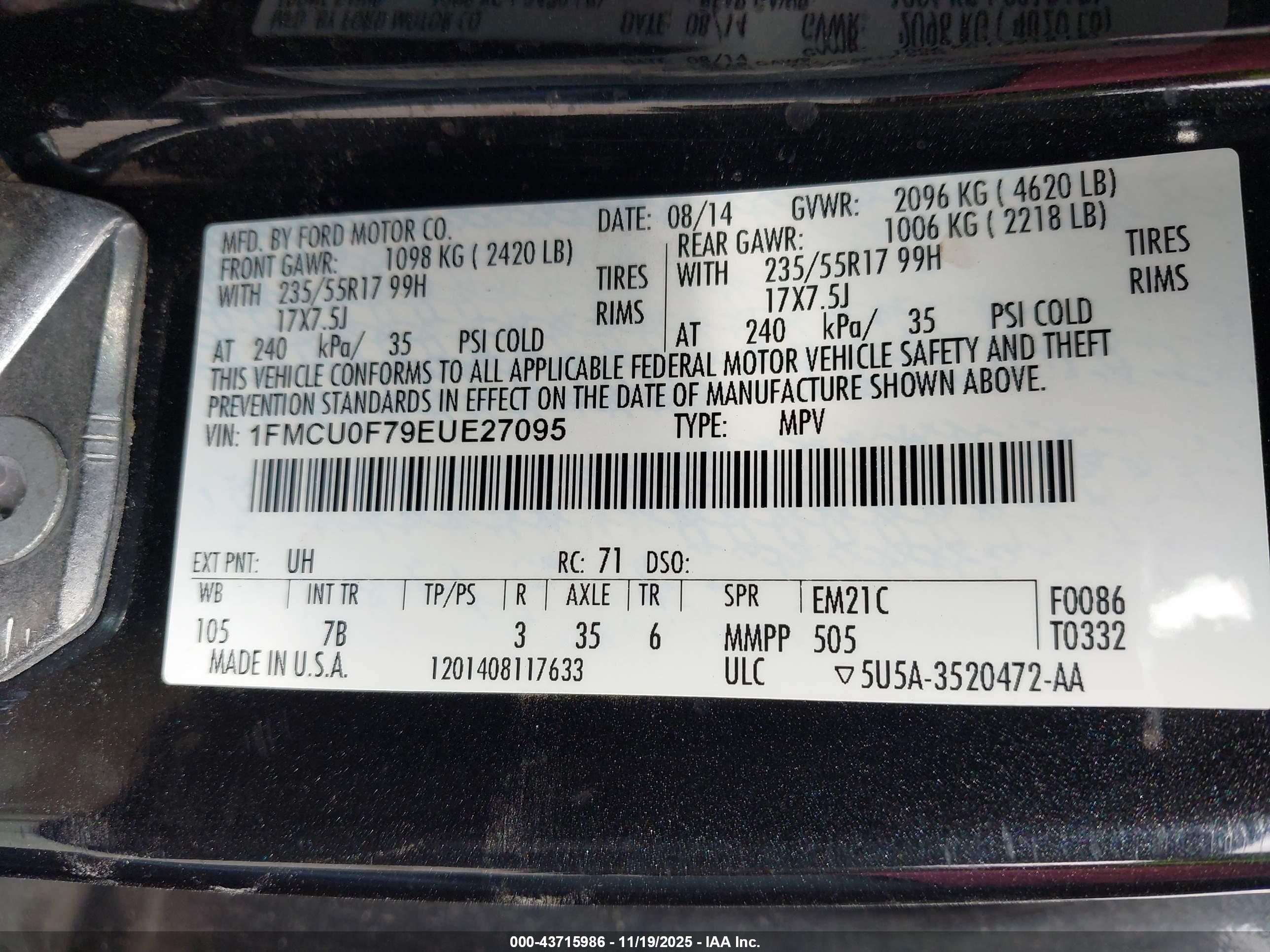 FORD ESCAPE image 9