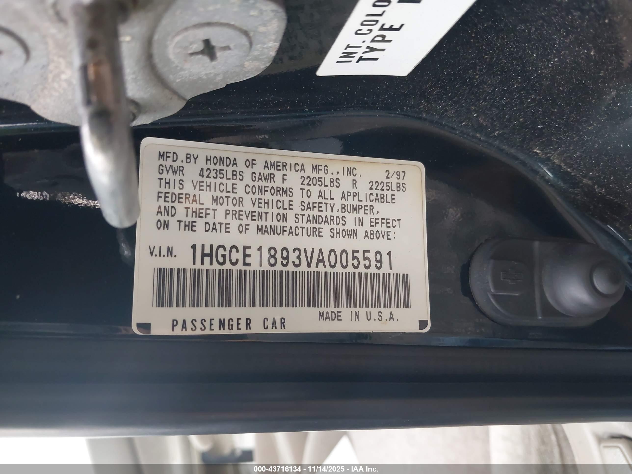 HONDA ACCORD image 9
