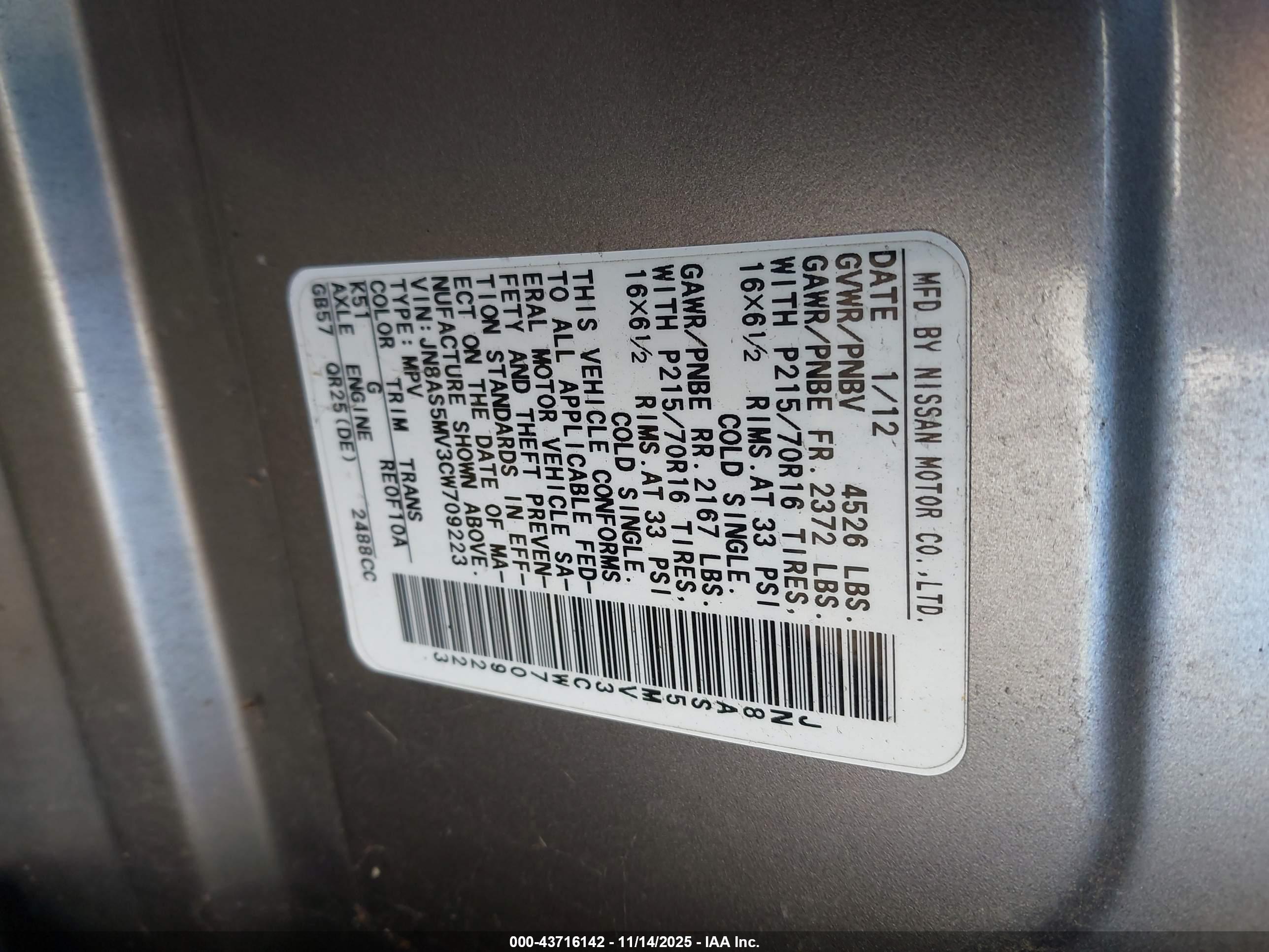NISSAN ROGUE image 9