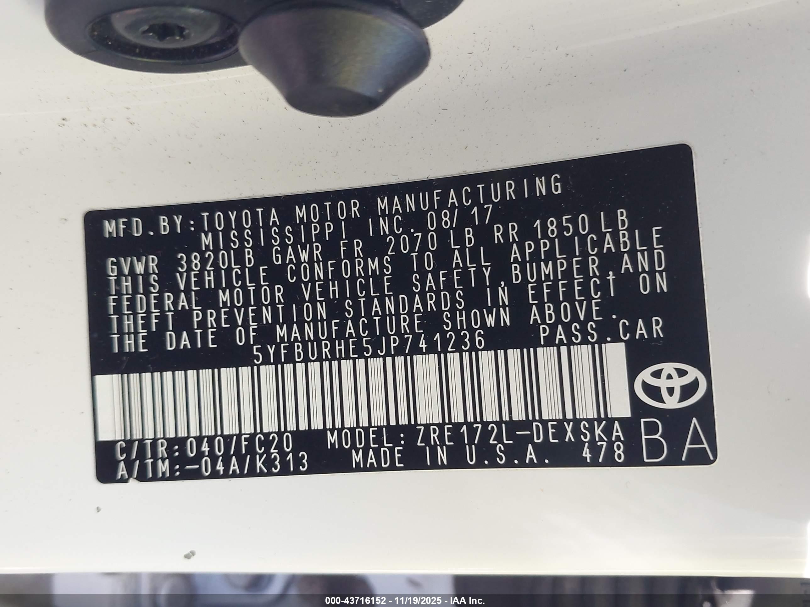 TOYOTA COROLLA image 9