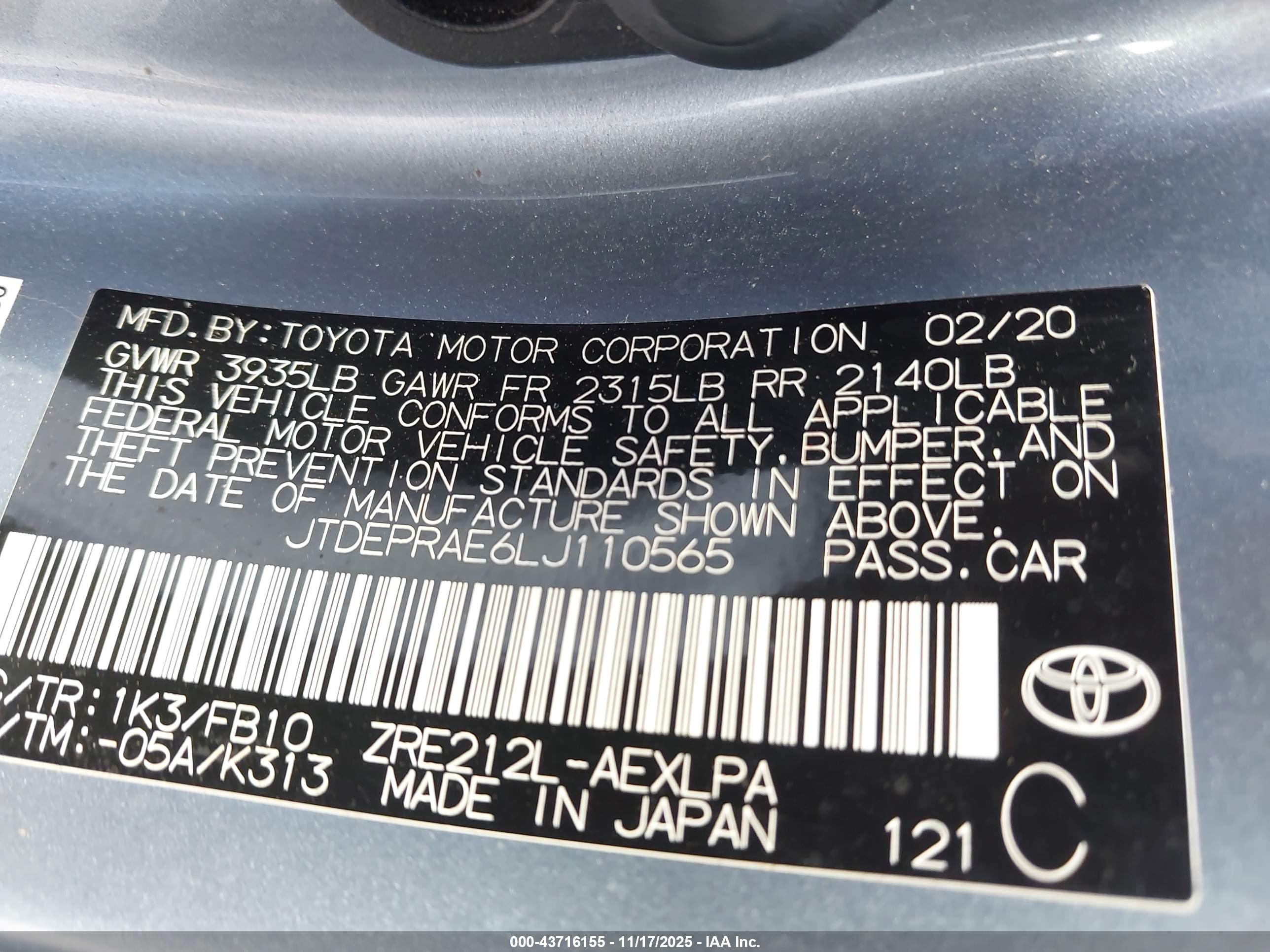 TOYOTA COROLLA image 9