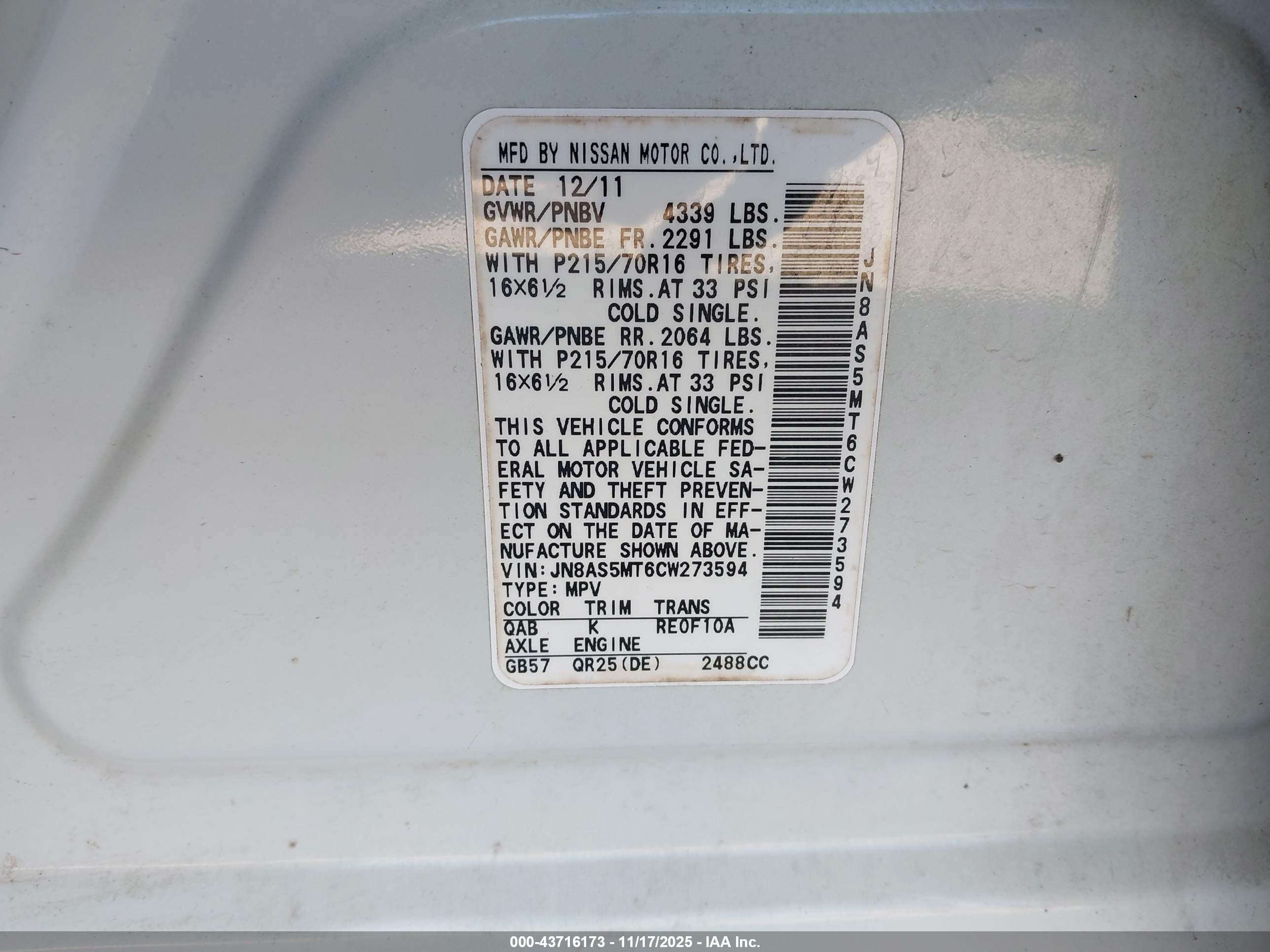 NISSAN ROGUE image 9