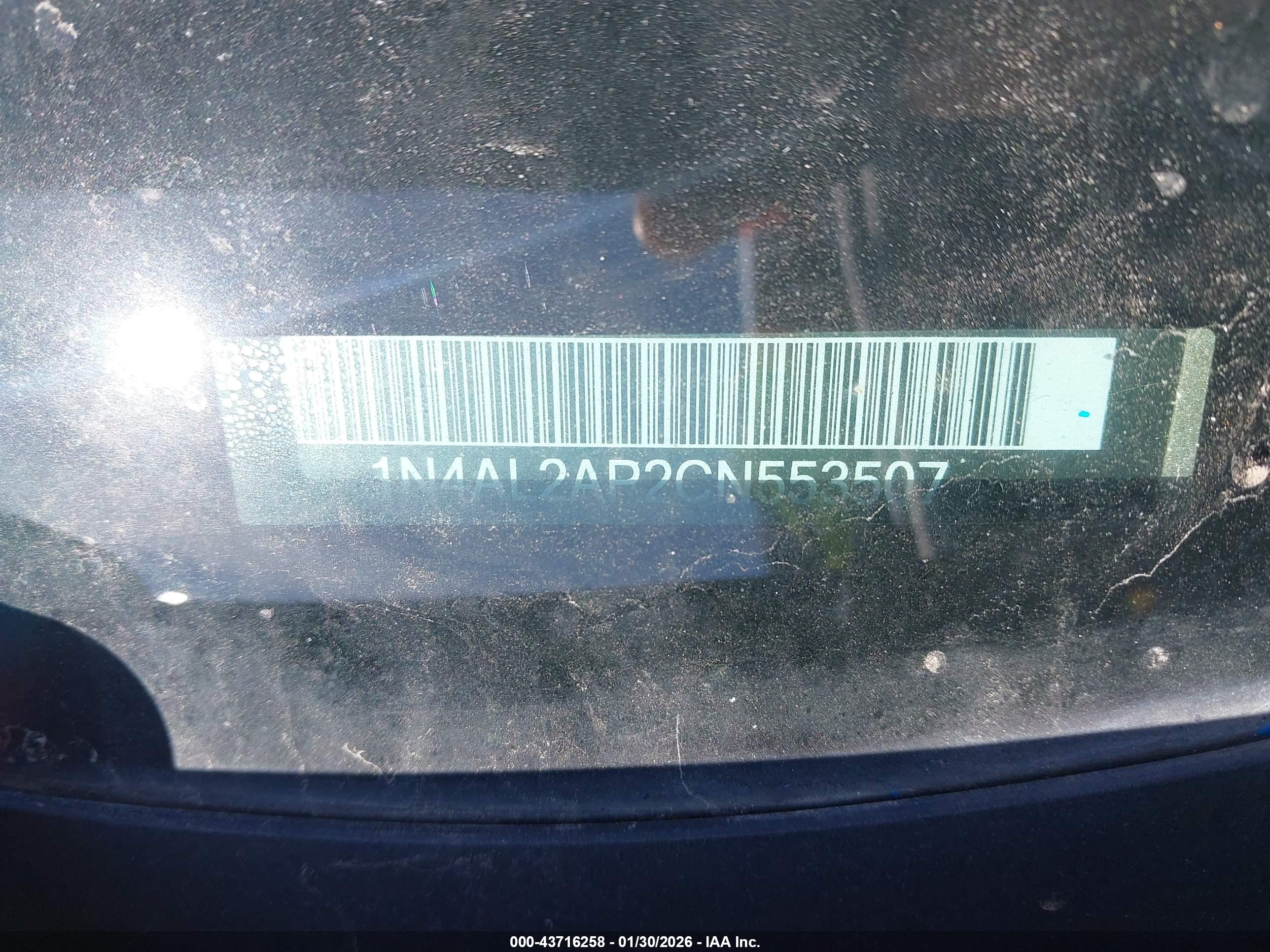 NISSAN ALTIMA image 9
