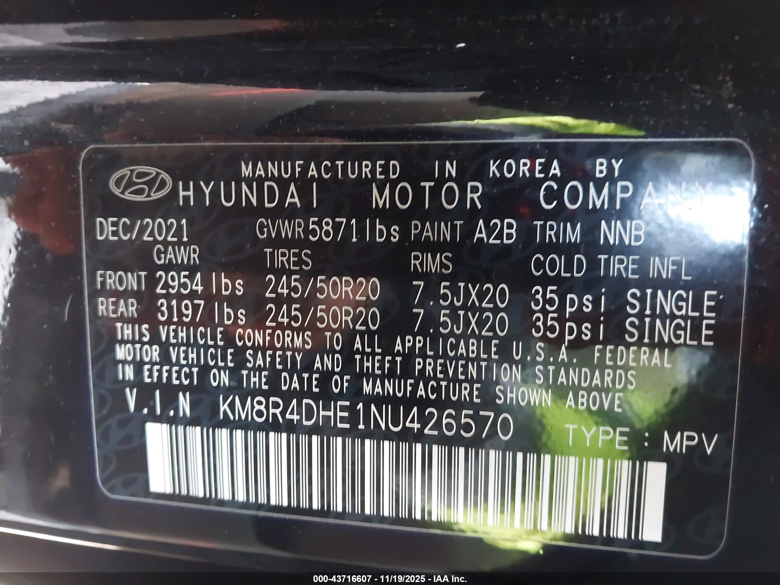HYUNDAI PALISADE image 9
