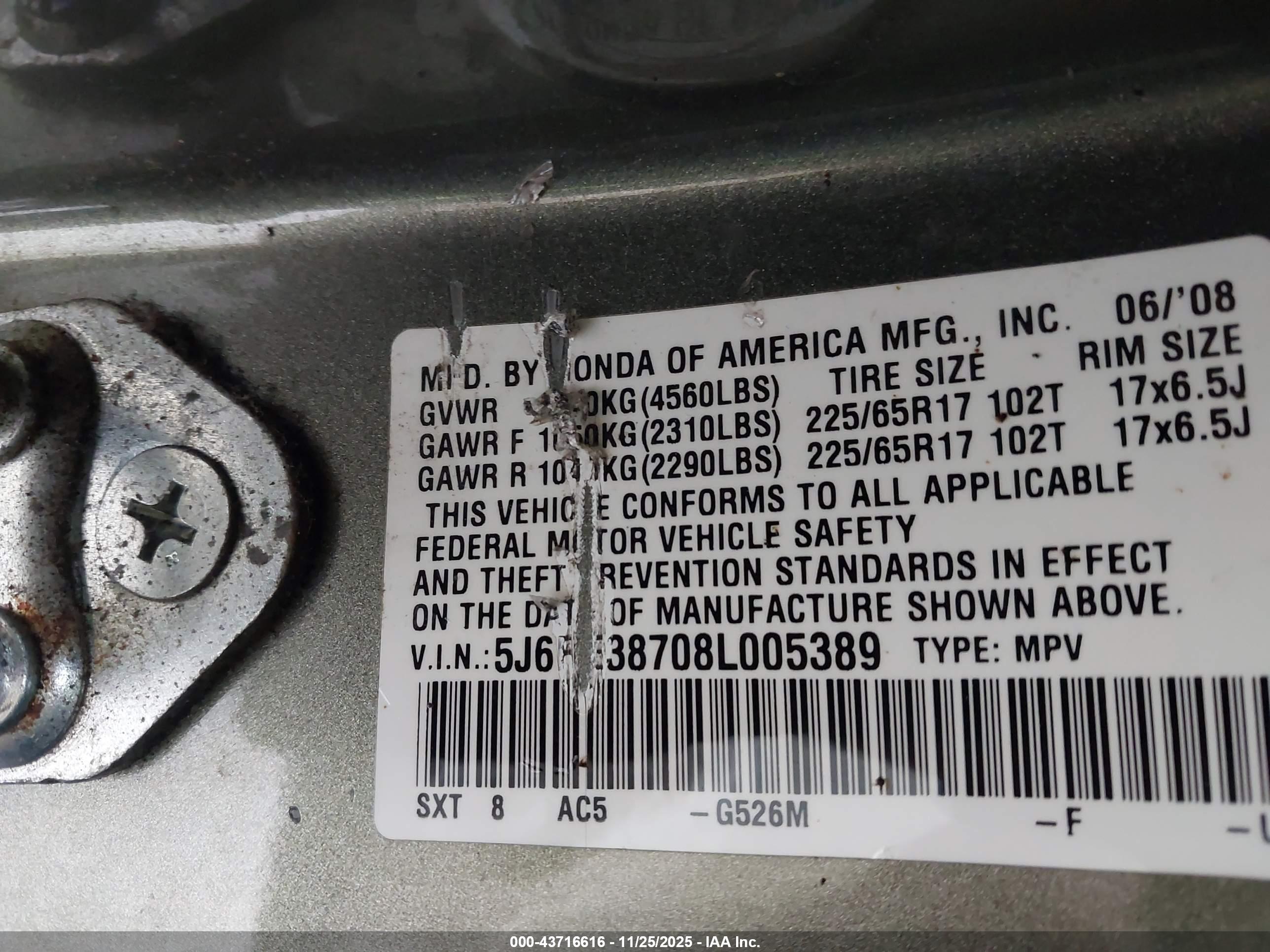 HONDA CR-V image 9