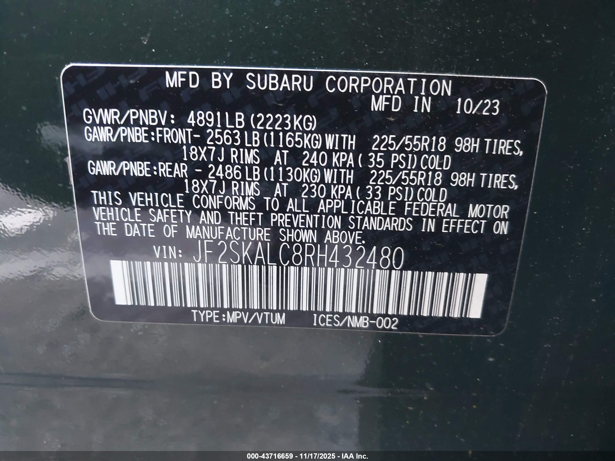 SUBARU FORESTER image 9