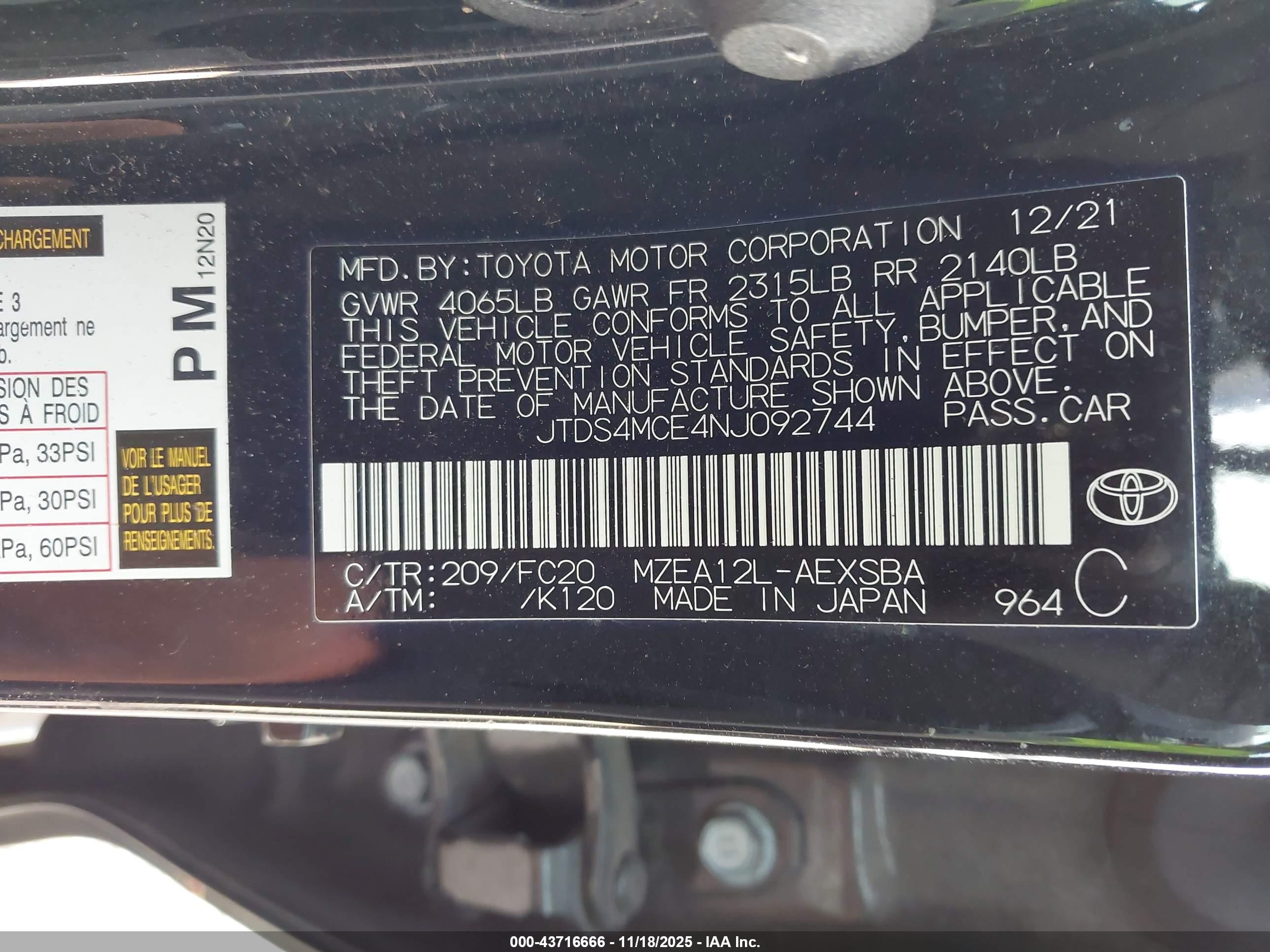 TOYOTA COROLLA image 9