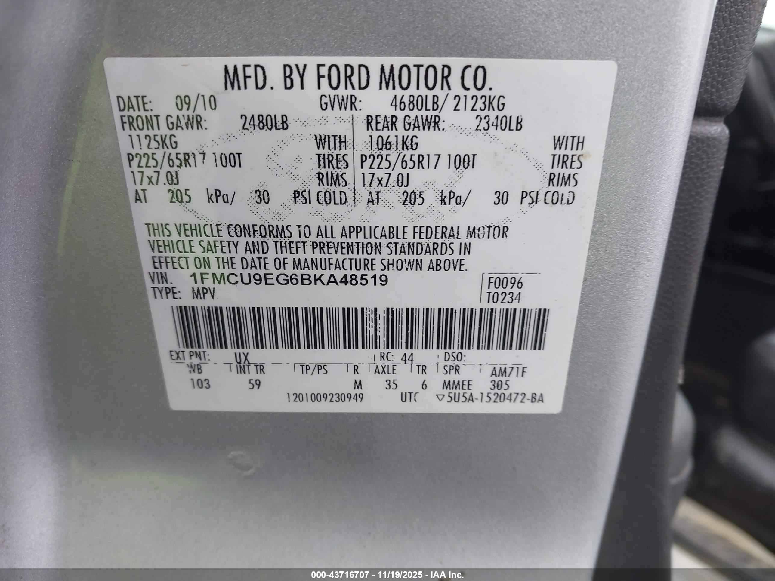FORD ESCAPE image 9