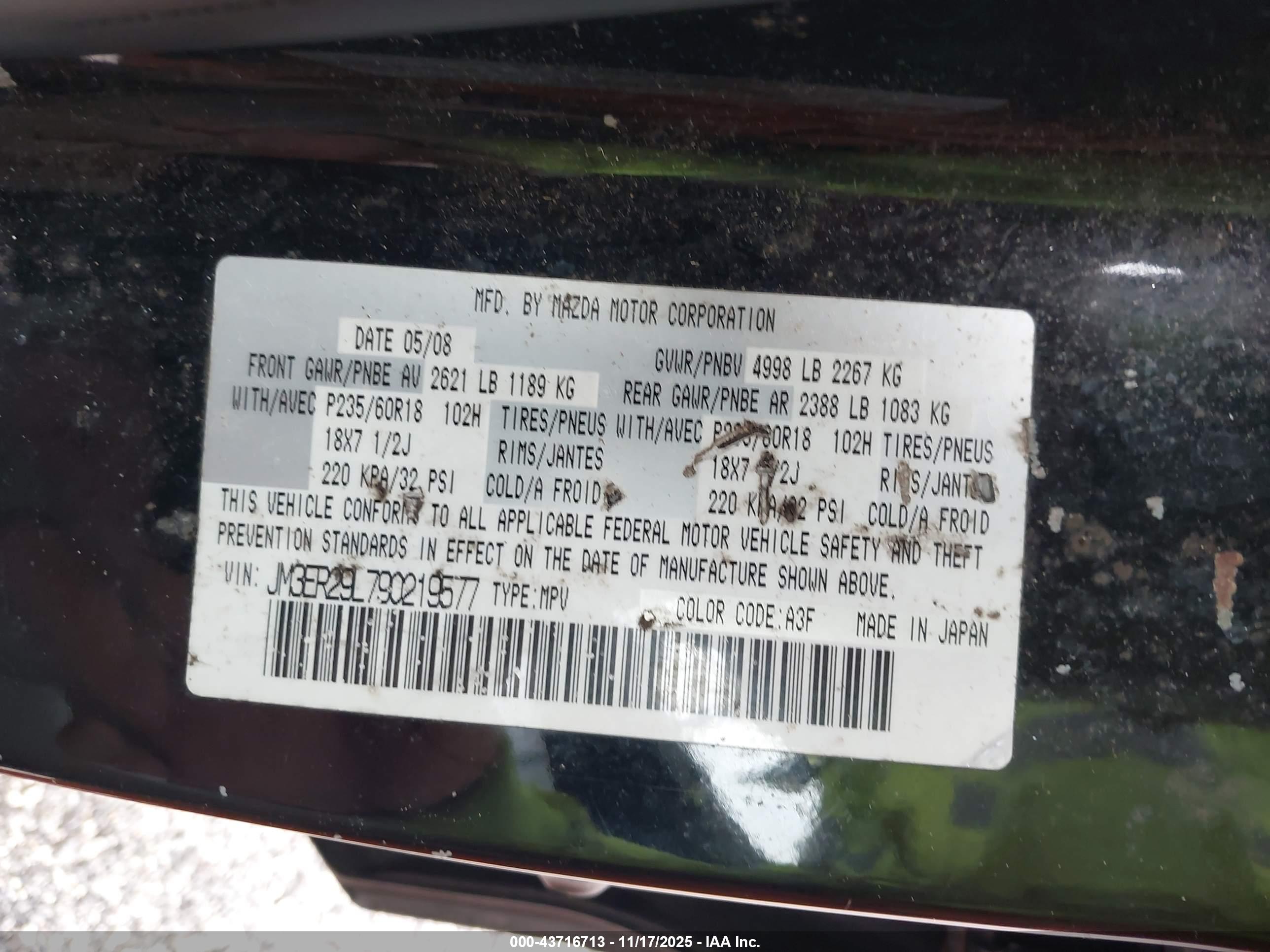 MAZDA CX-7 image 9