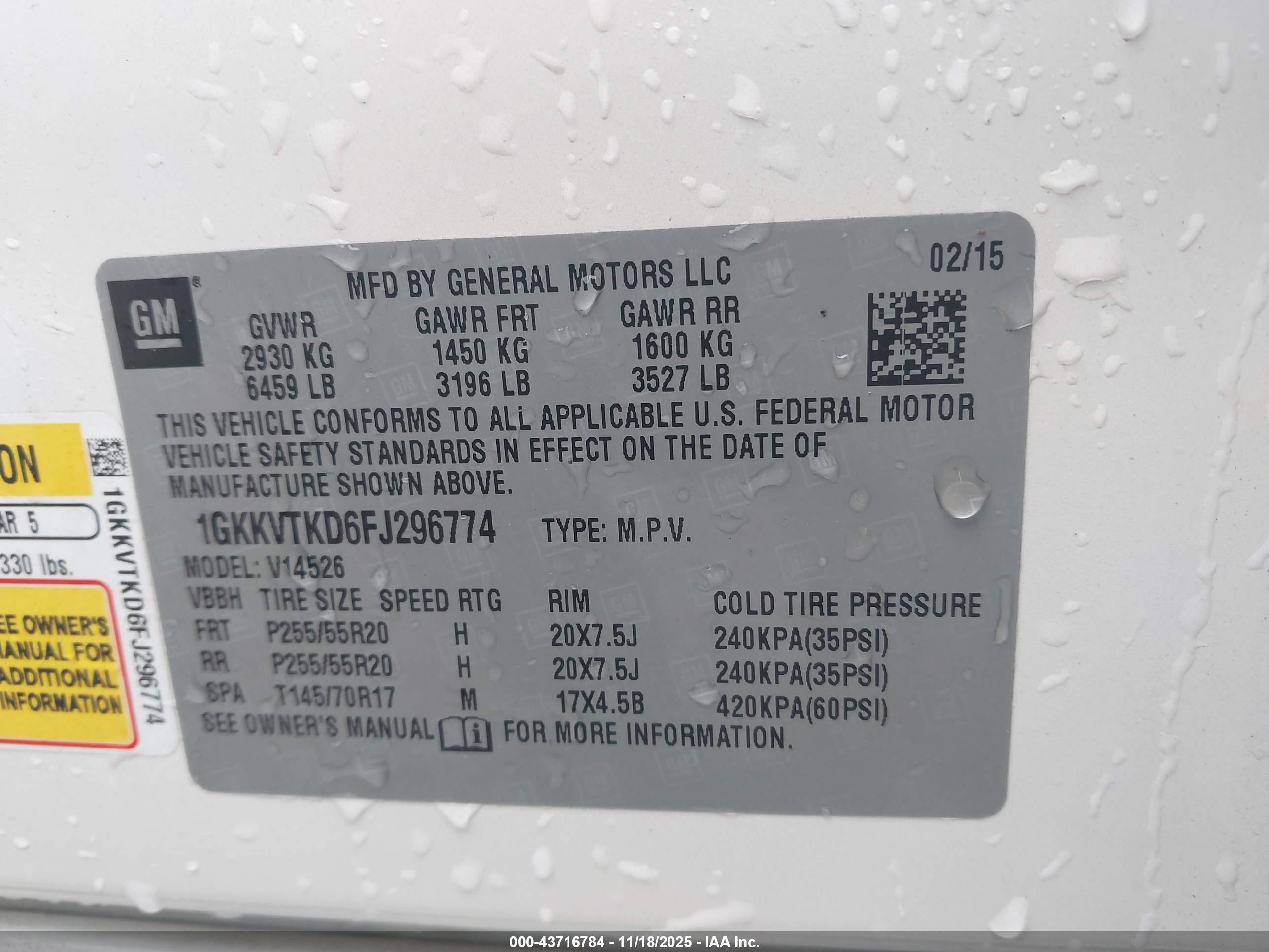 GMC ACADIA image 9