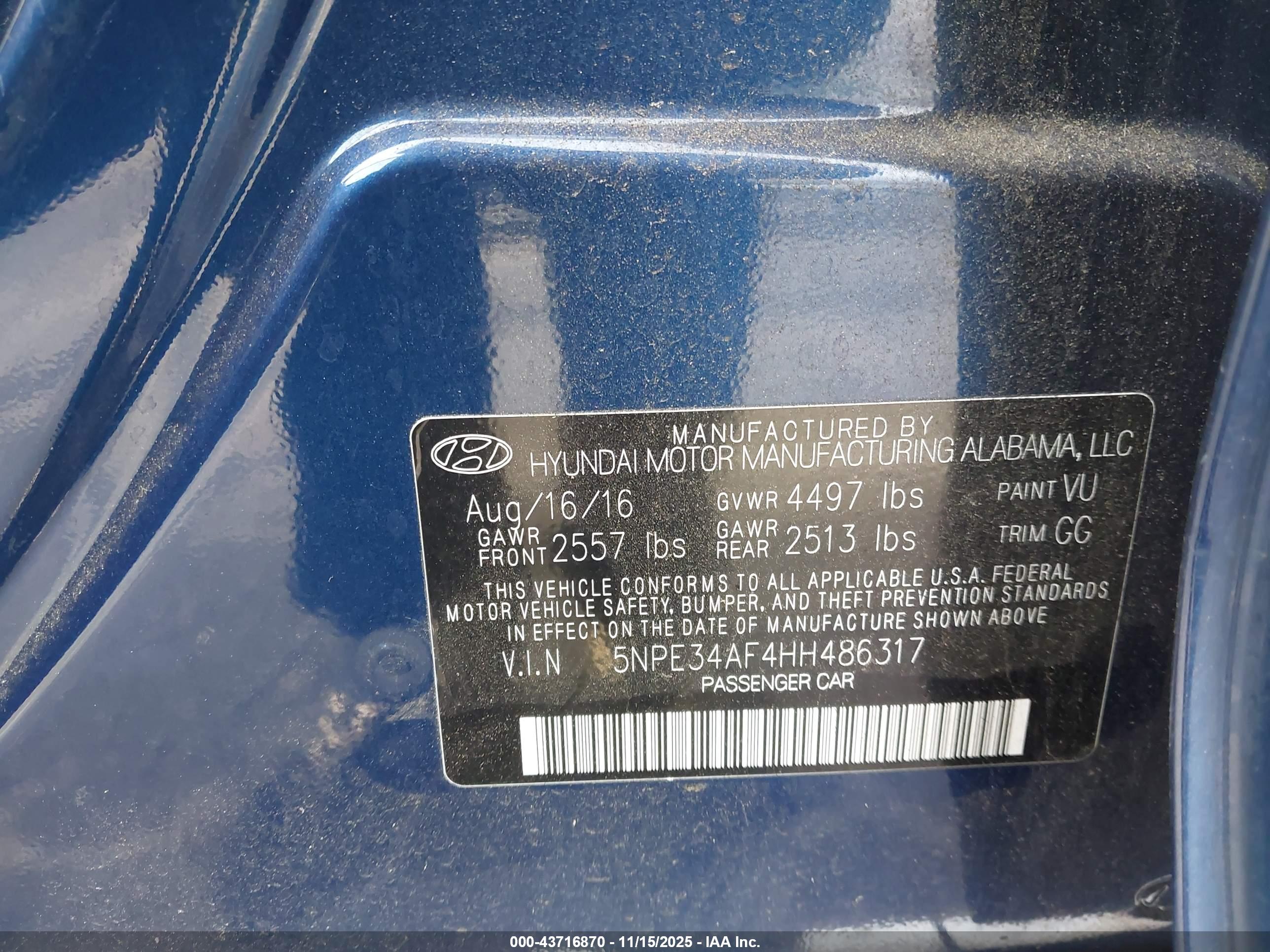HYUNDAI SONATA image 9